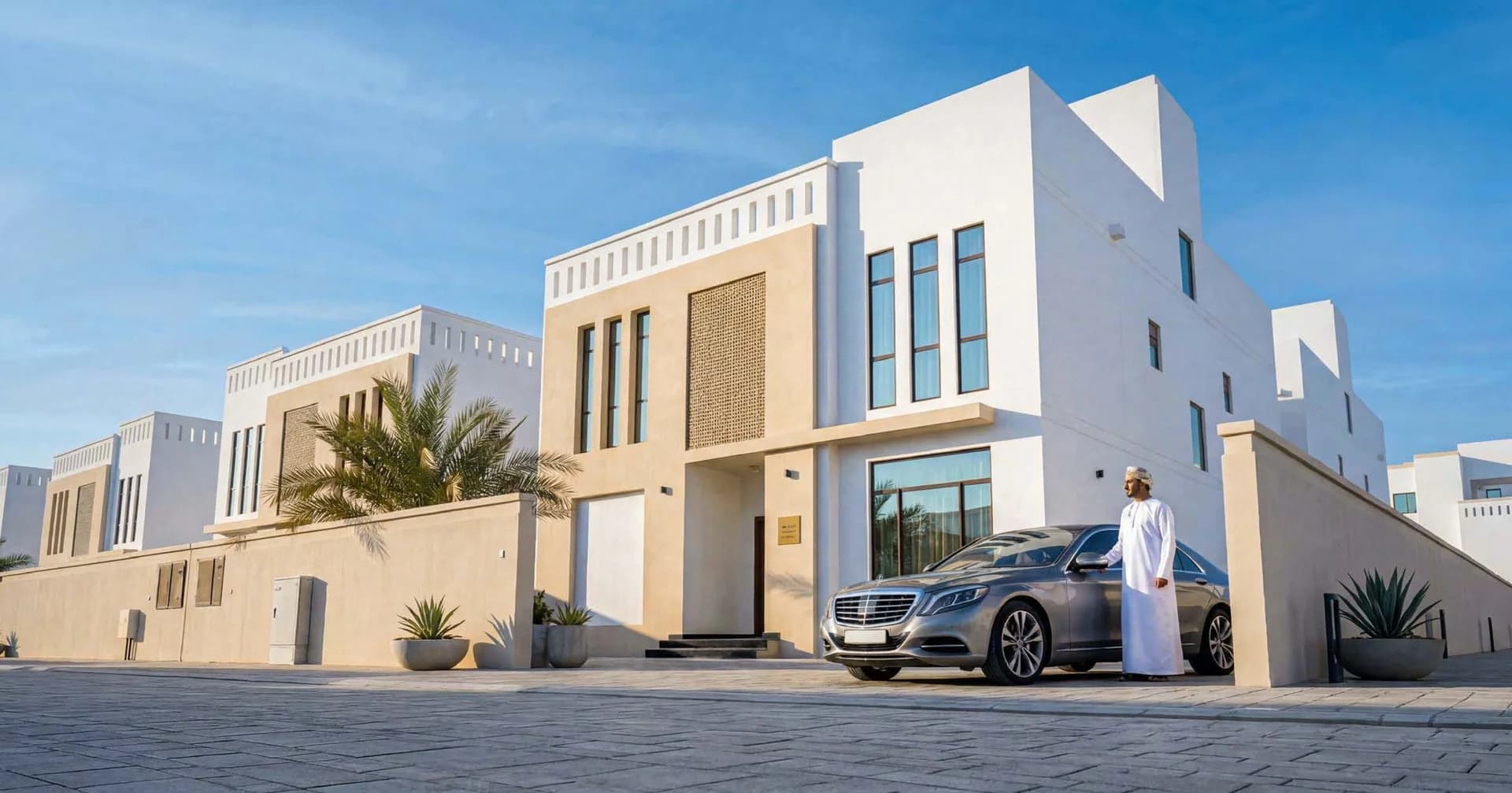 فلل حي النسيم في بركاء، تصور المطور