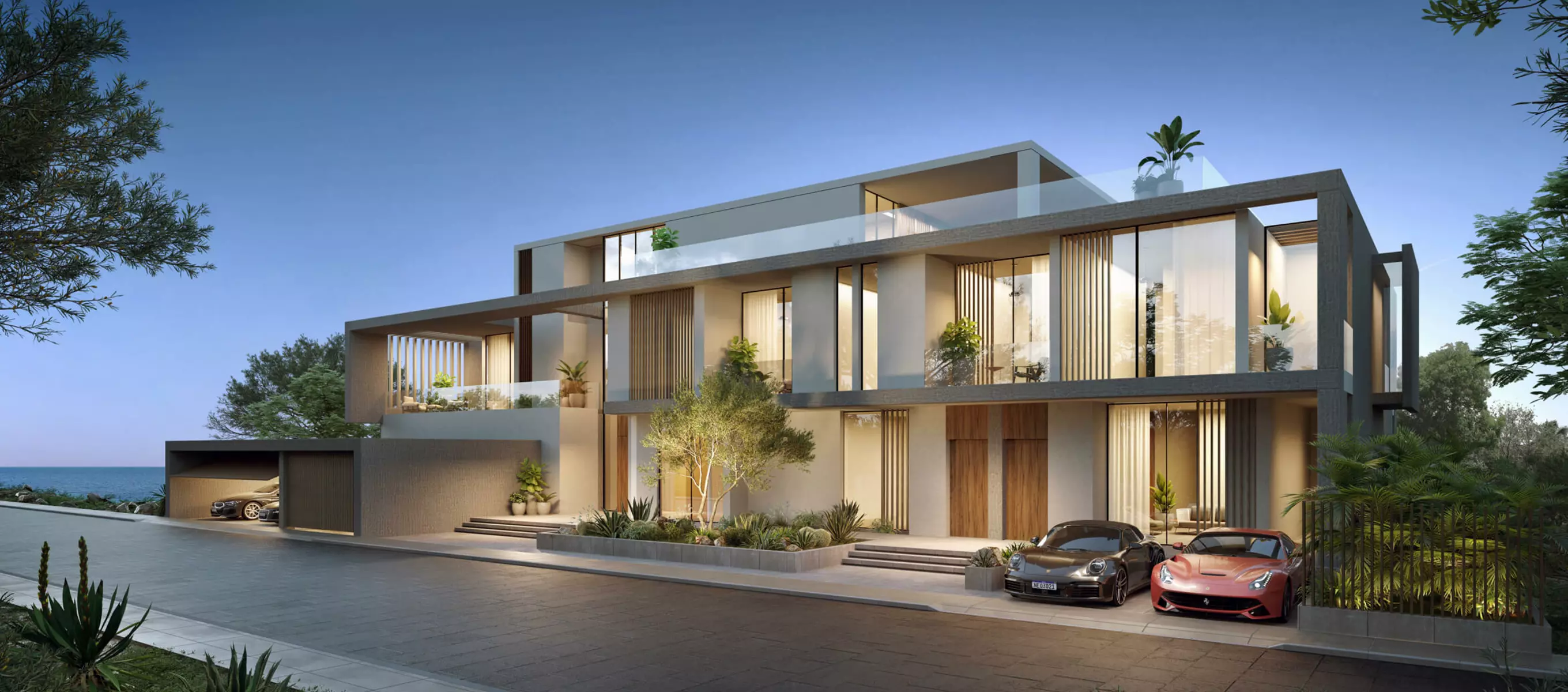 AIDA, the Dar Global and OMRAN cliffside masterplan at Yiti, Muscat, view 7.