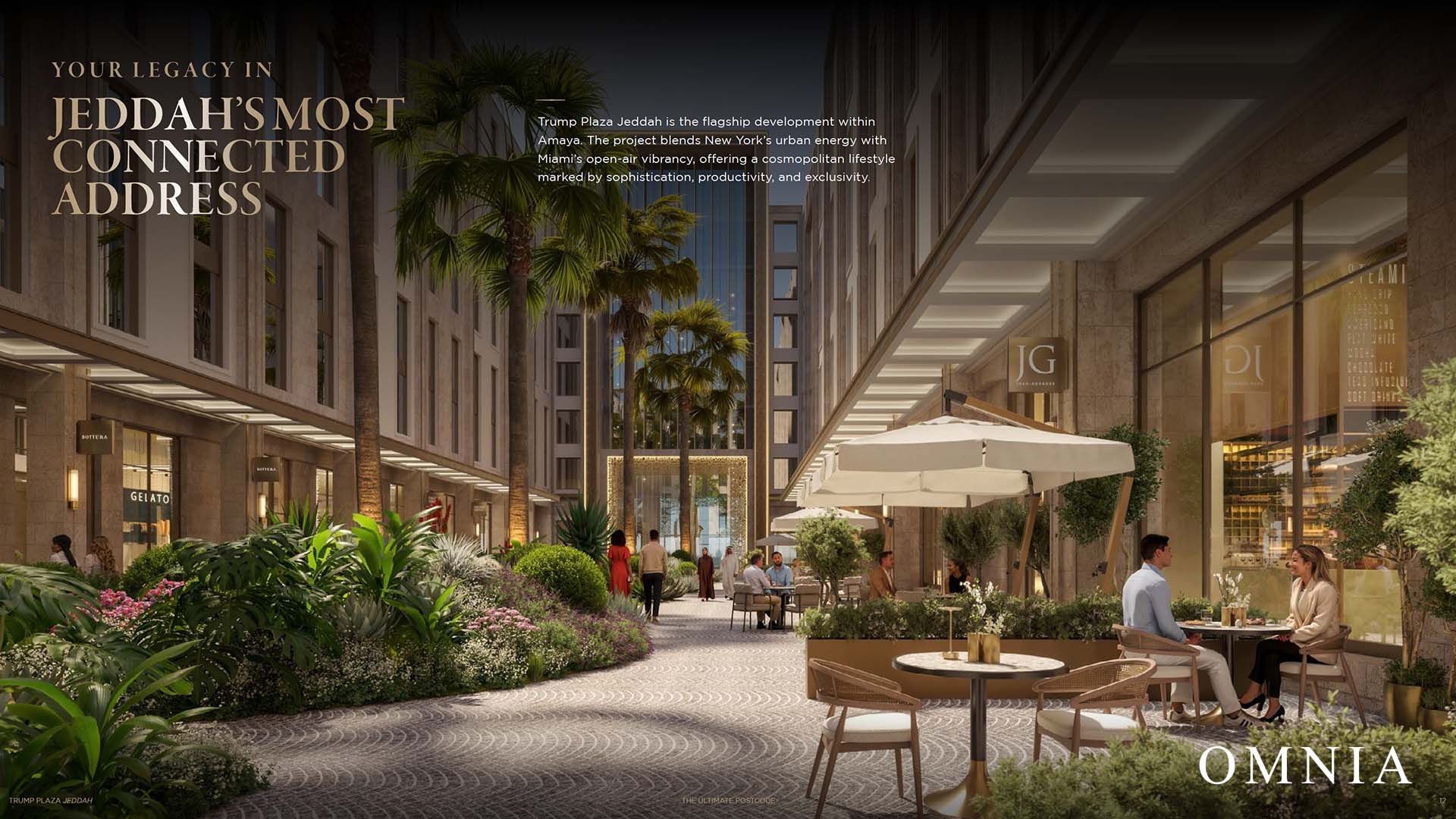Amaya, the Dar Global district on King Abdulaziz Road in Jeddah, view 4.