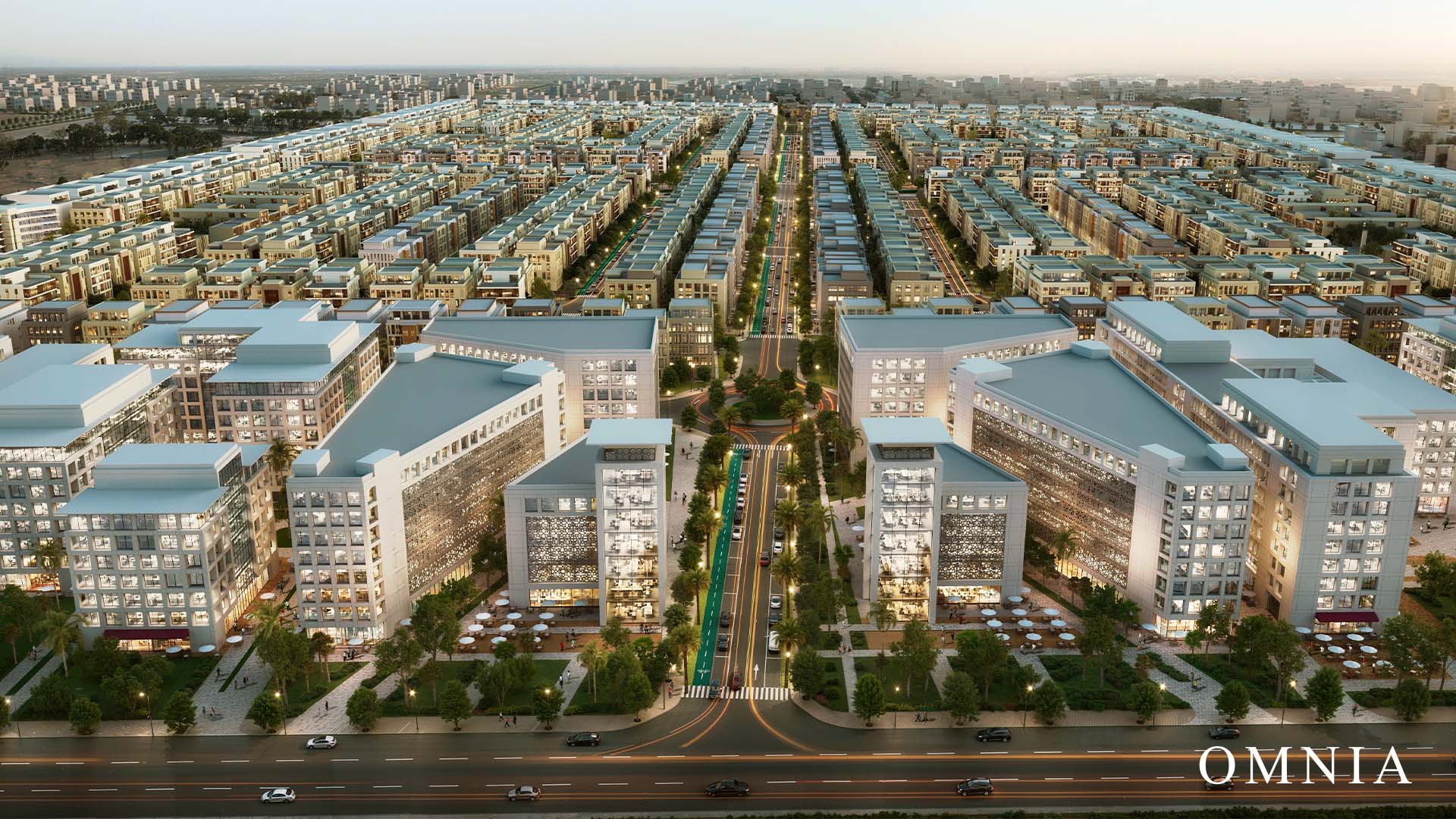 Amaya, the Dar Global district on King Abdulaziz Road in Jeddah, view 5.