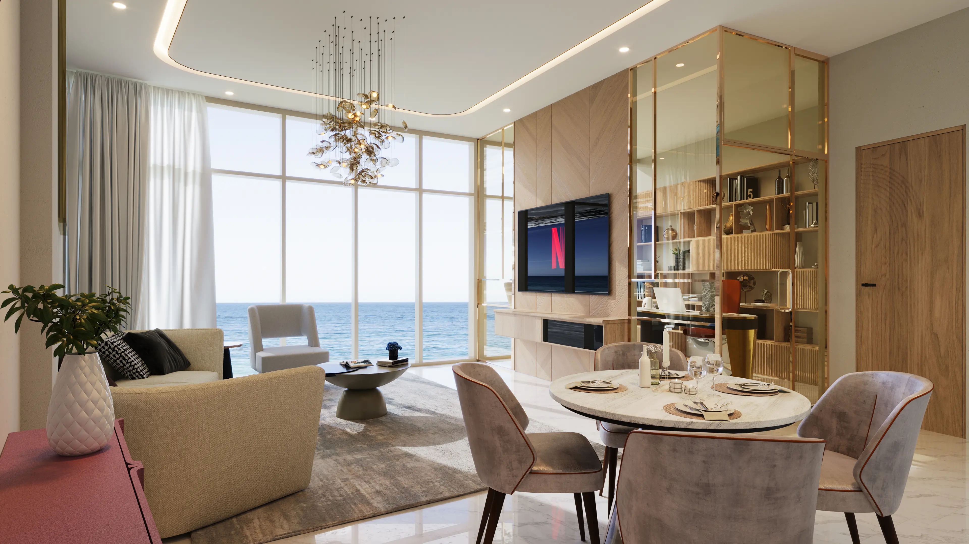 Aqua Arc by BNW Developments on Al Marjan Island, Ras Al Khaimah, view 3.