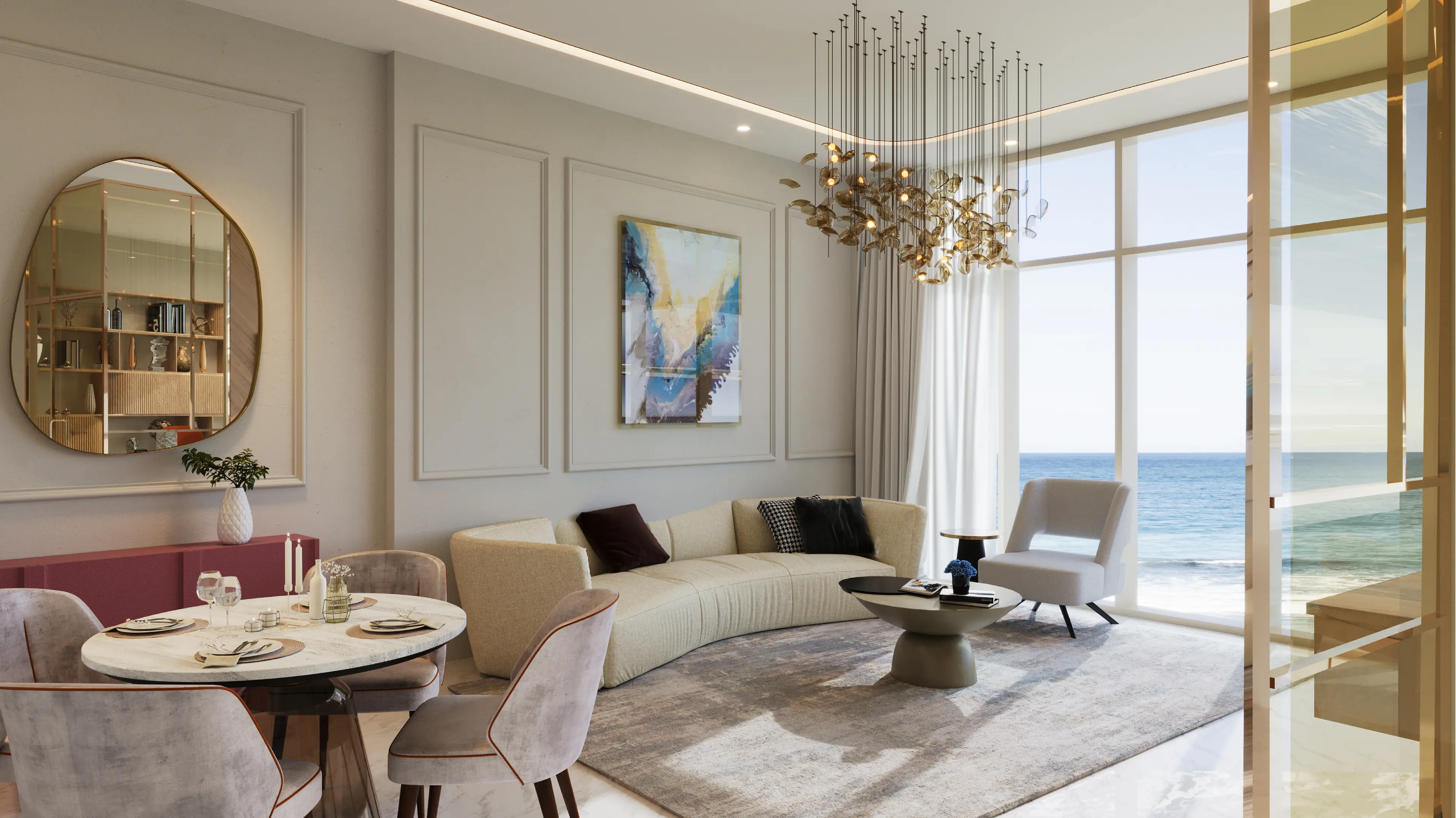 Aqua Arc by BNW Developments on Al Marjan Island, Ras Al Khaimah, view 7.