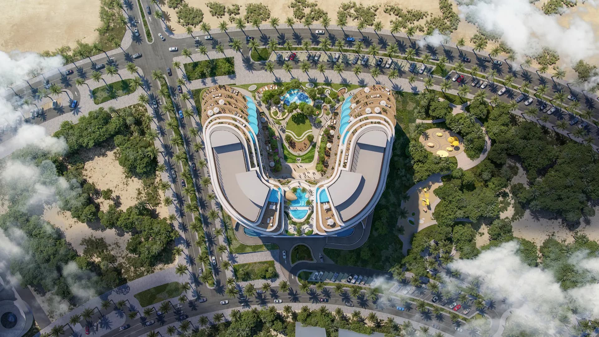 Aqua Arc by BNW Developments on Al Marjan Island, Ras Al Khaimah, view 8.