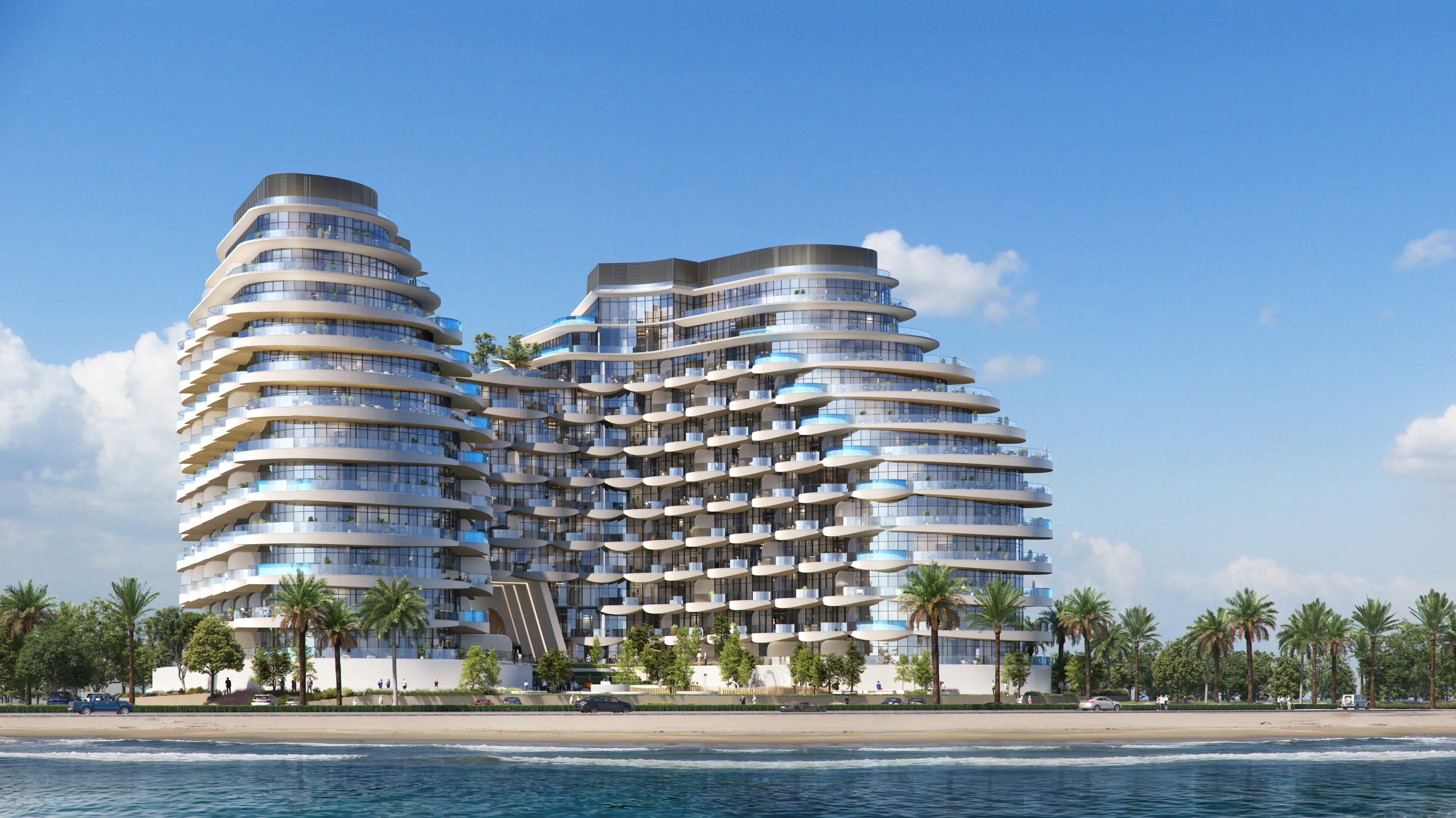 Aqua Arc by BNW Developments on Al Marjan Island, Ras Al Khaimah, view 9.