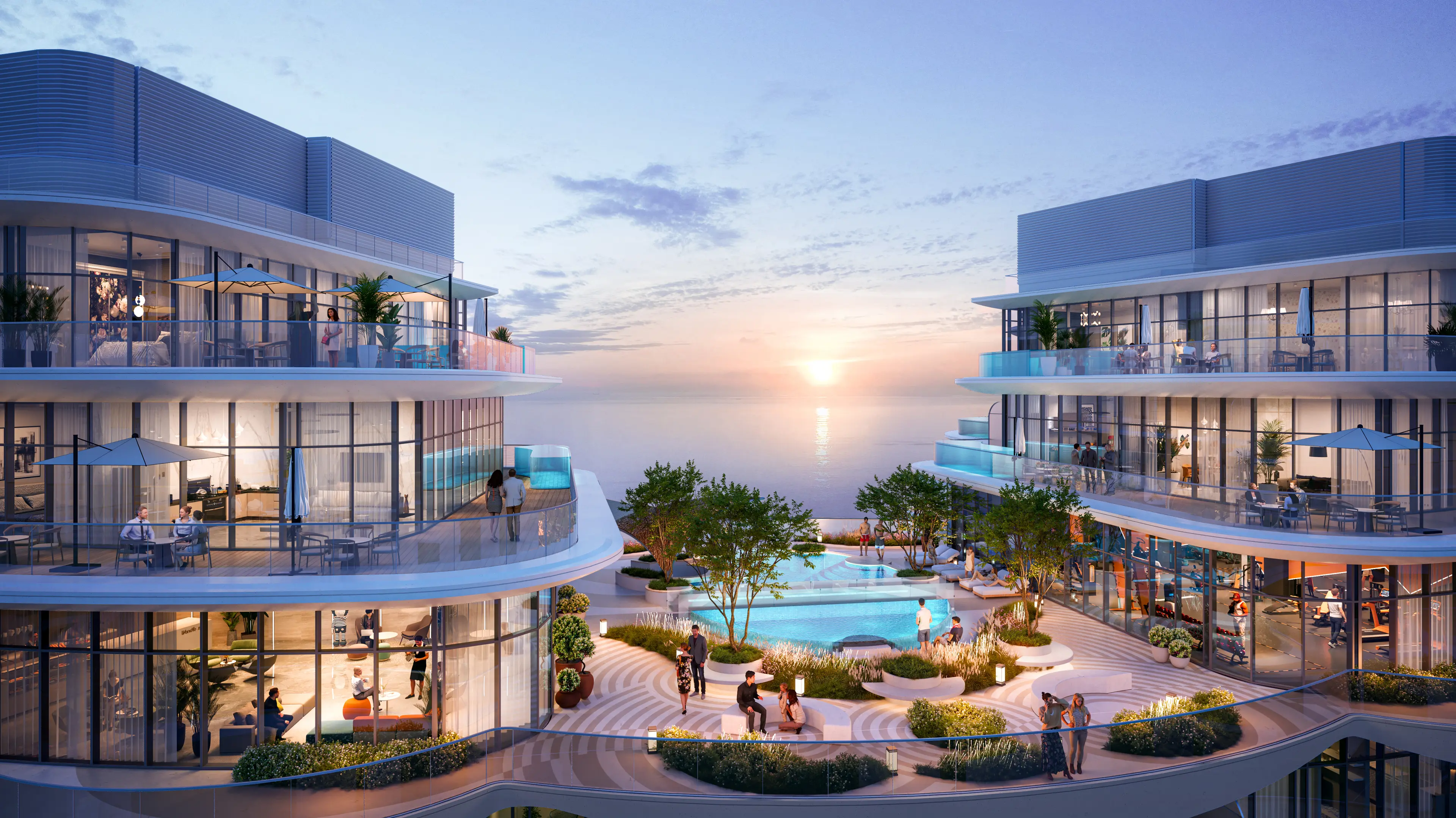 Aqua Arc by BNW Developments on Al Marjan Island, Ras Al Khaimah, view 10.