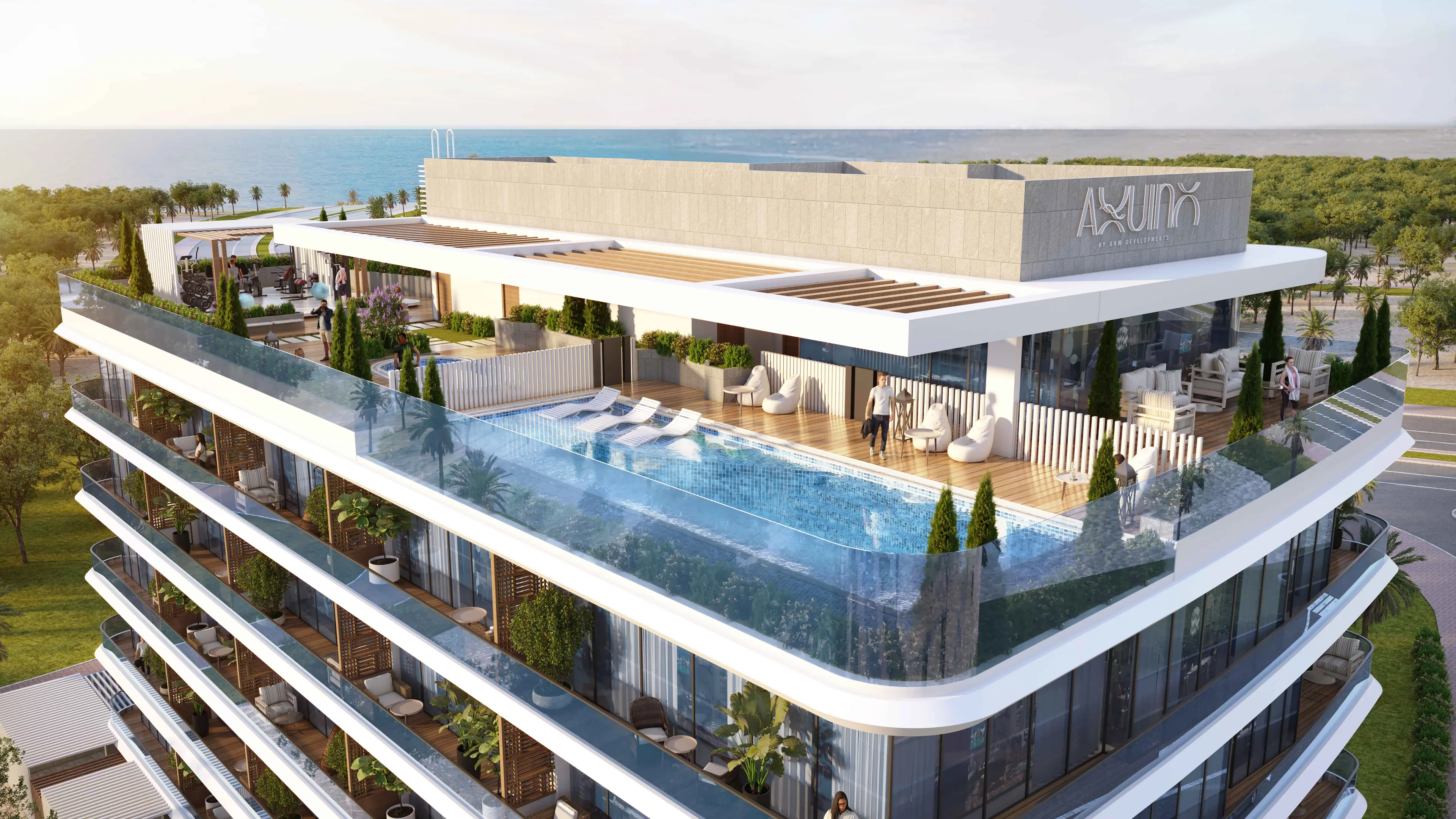 Aquino by BNW Developments on Al Marjan Island, Ras Al Khaimah, view 1.