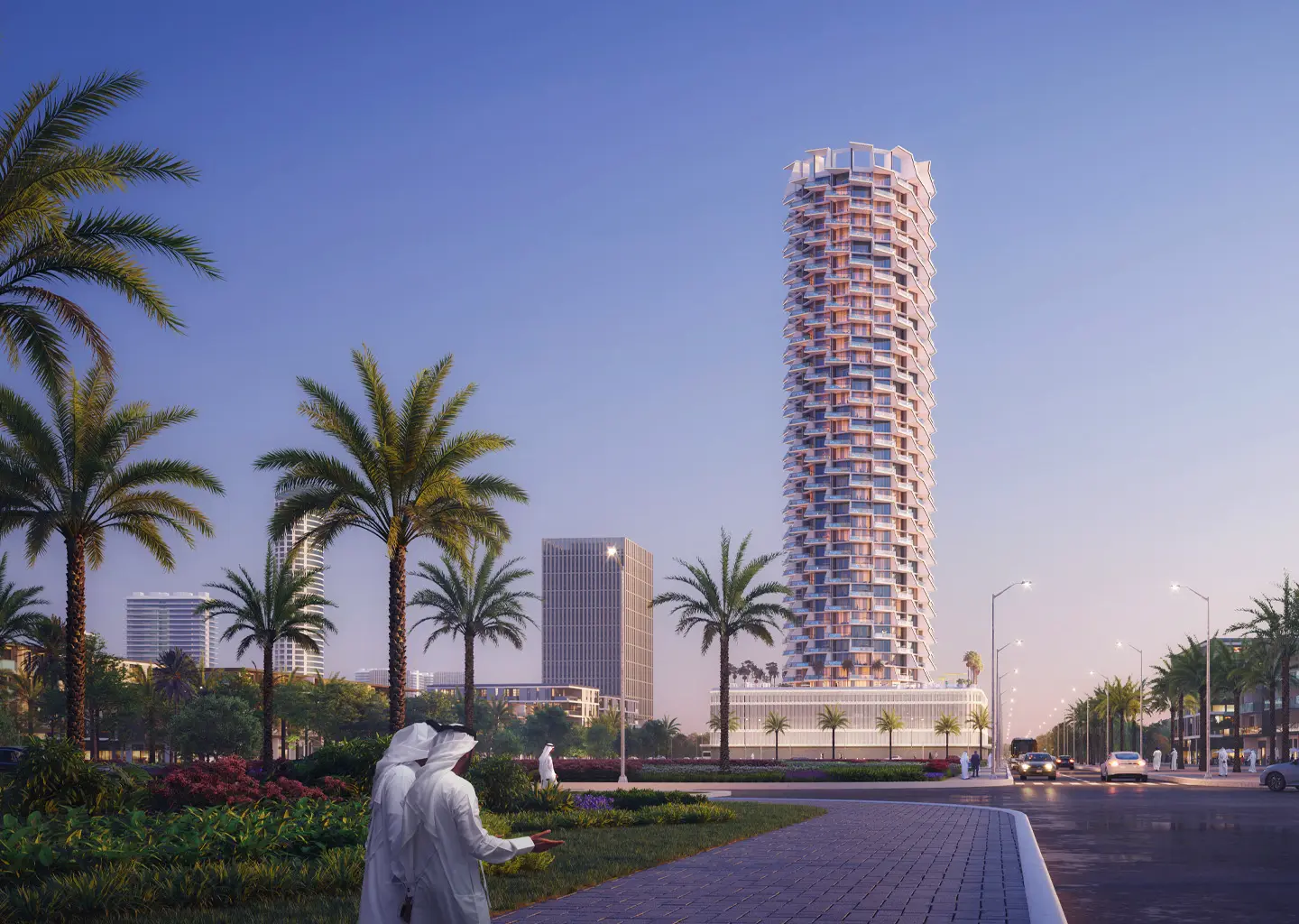 Binghatti Royale by Binghatti in Jumeirah Village Circle, Dubai, view 2.