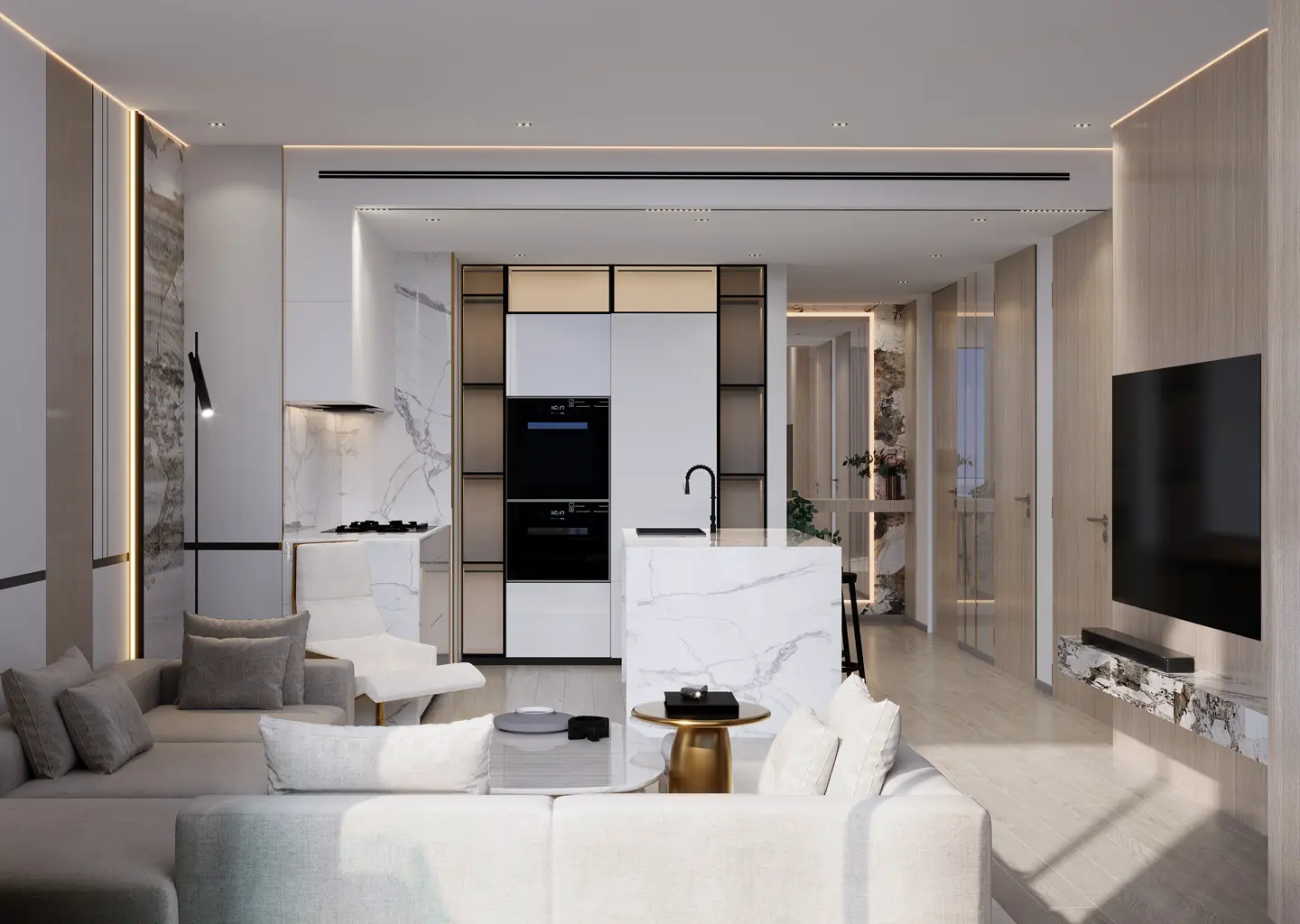 Binghatti Royale by Binghatti in Jumeirah Village Circle, Dubai, view 7.