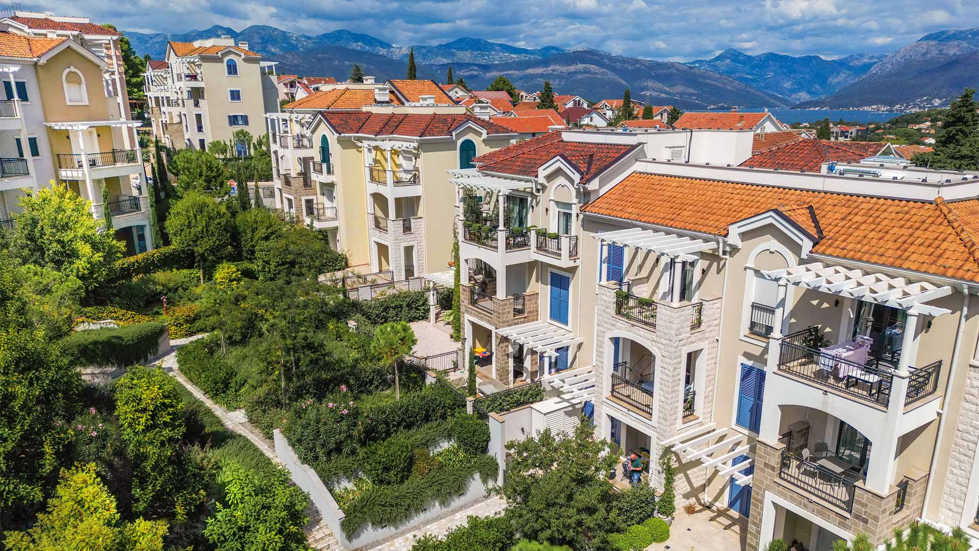 Centrale, the town-centre neighbourhood at Luštica Bay in Montenegro, view 13.