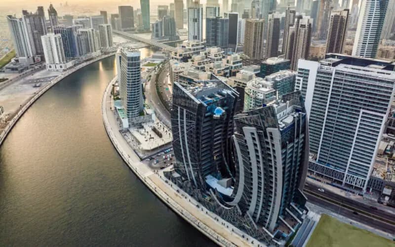 Da Vinci Tower, Interiors by Pagani by Dar Global in Business Bay, Dubai, view 4.