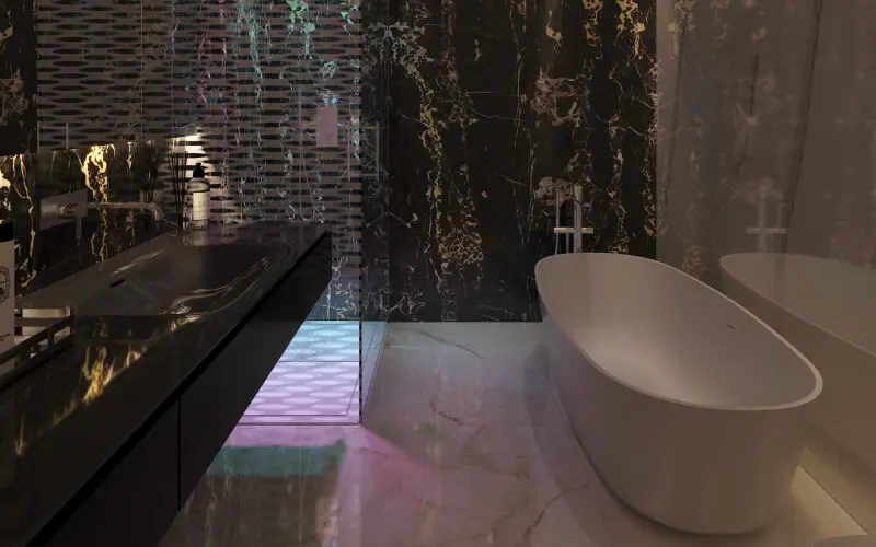 Da Vinci Tower, Interiors by Pagani by Dar Global in Business Bay, Dubai, view 9.