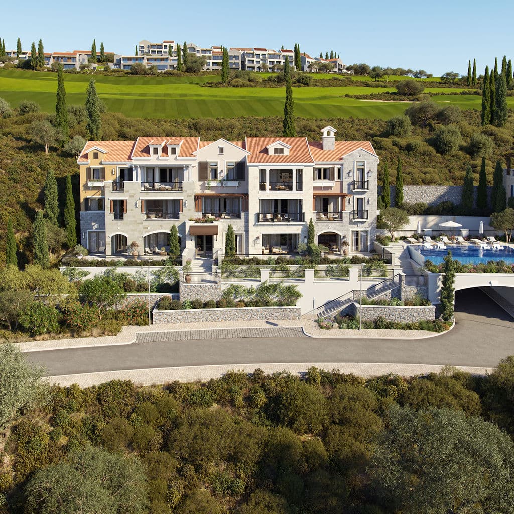 Horizon, the hillside neighbourhood at Luštica Bay in Montenegro, view 7.