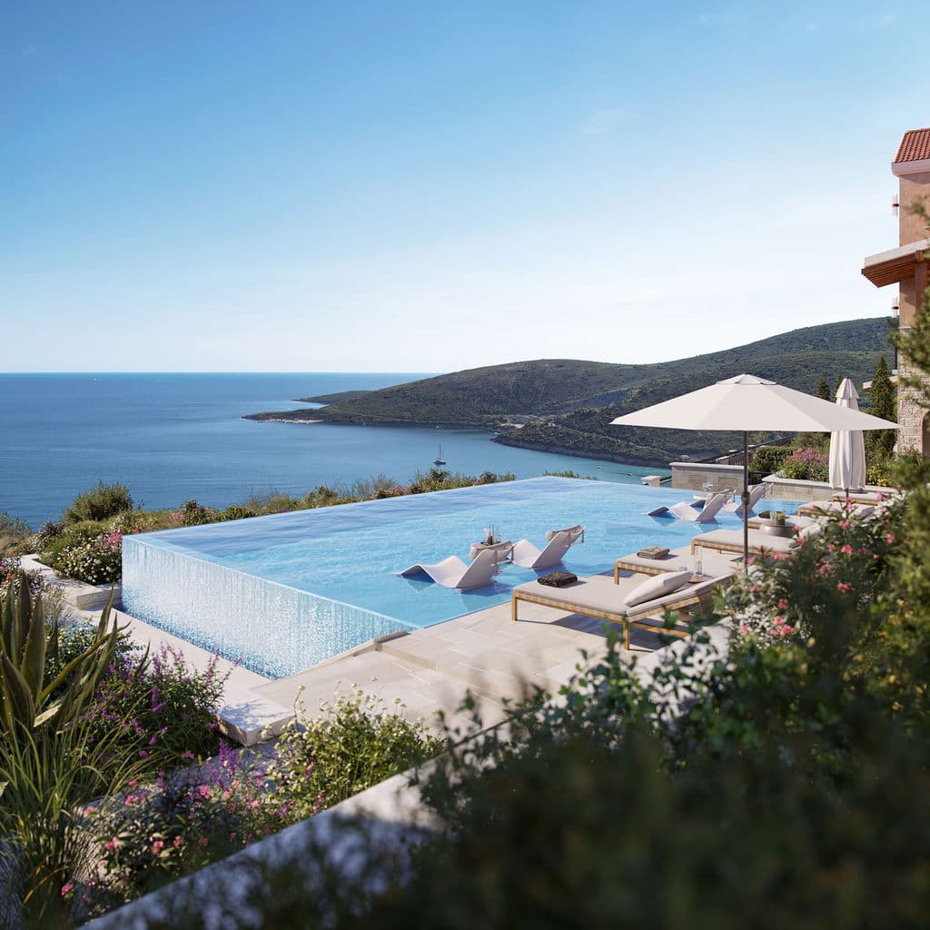 Horizon, the hillside neighbourhood at Luštica Bay in Montenegro, view 8.