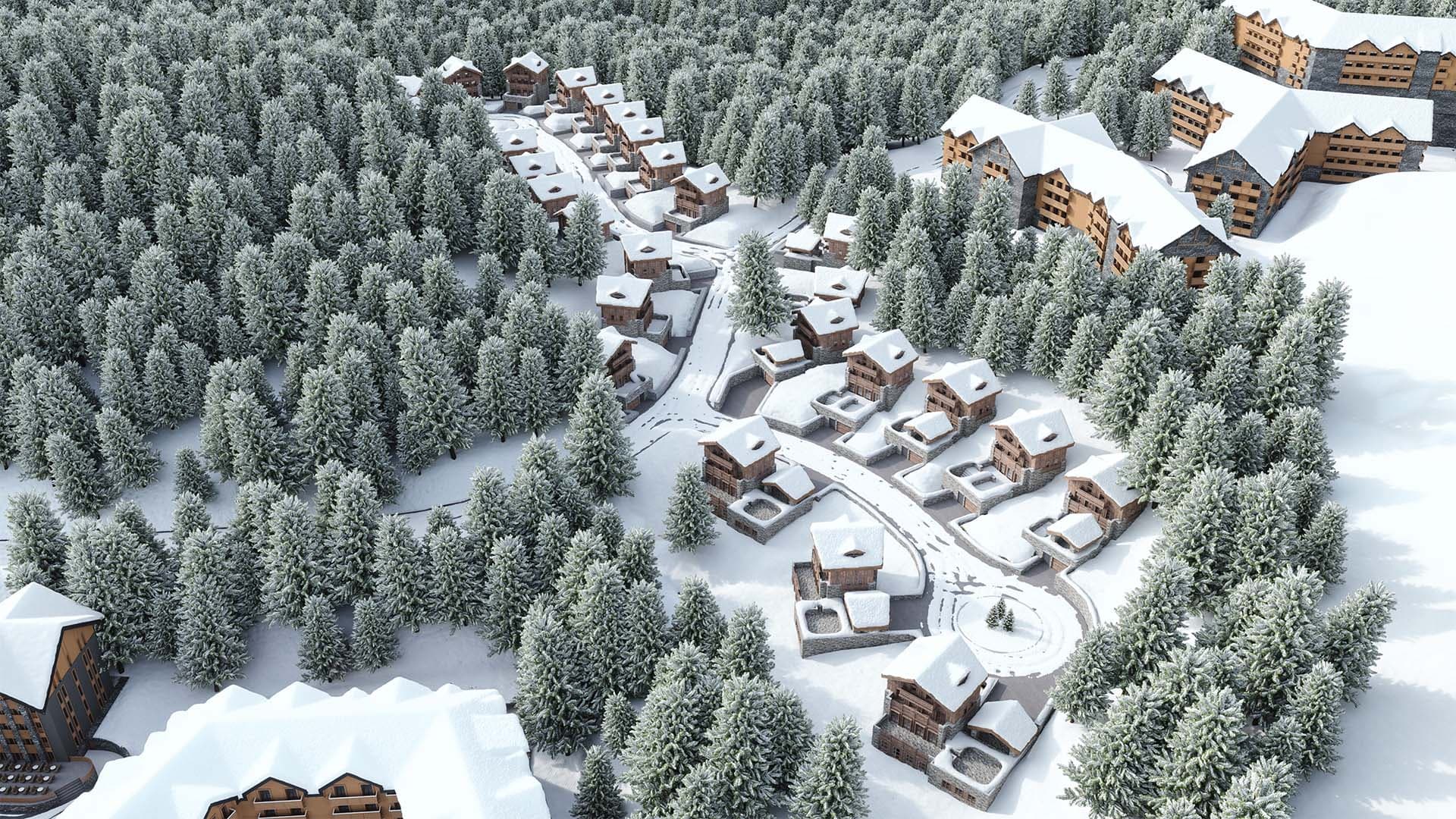 Kolasin Valleys ski resort in Kolasin, Montenegro, view 12.