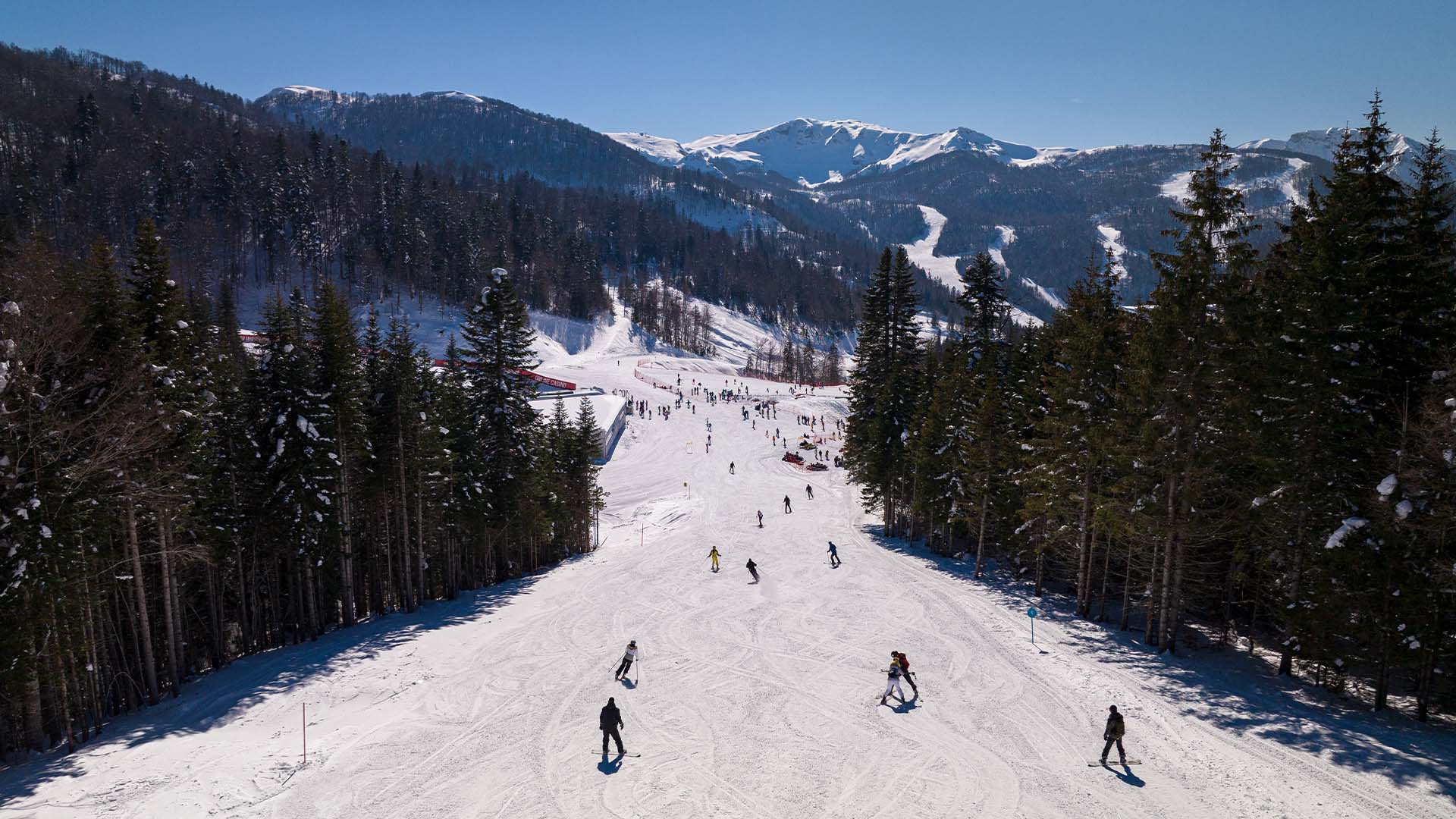 Kolasin Valleys ski resort in Kolasin, Montenegro, view 19.