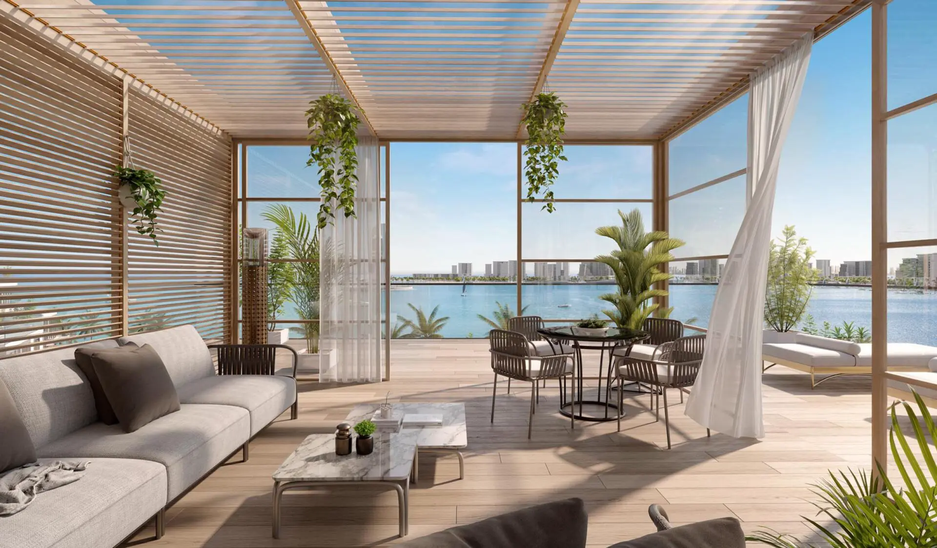 Les Vagues by Elie Saab, the Dar Global branded residences on Qetaifan Island North, Doha, view 4.