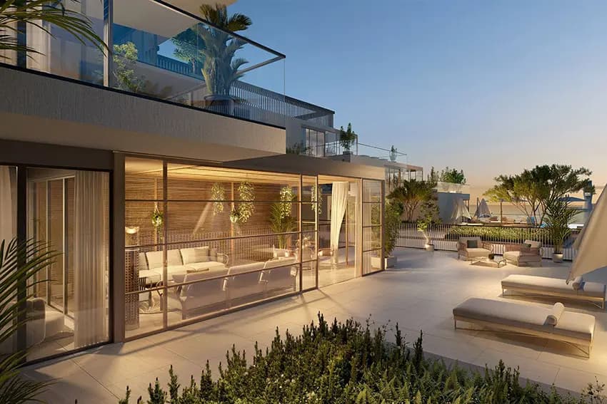 Les Vagues by Elie Saab, the Dar Global branded residences on Qetaifan Island North, Doha, view 10.