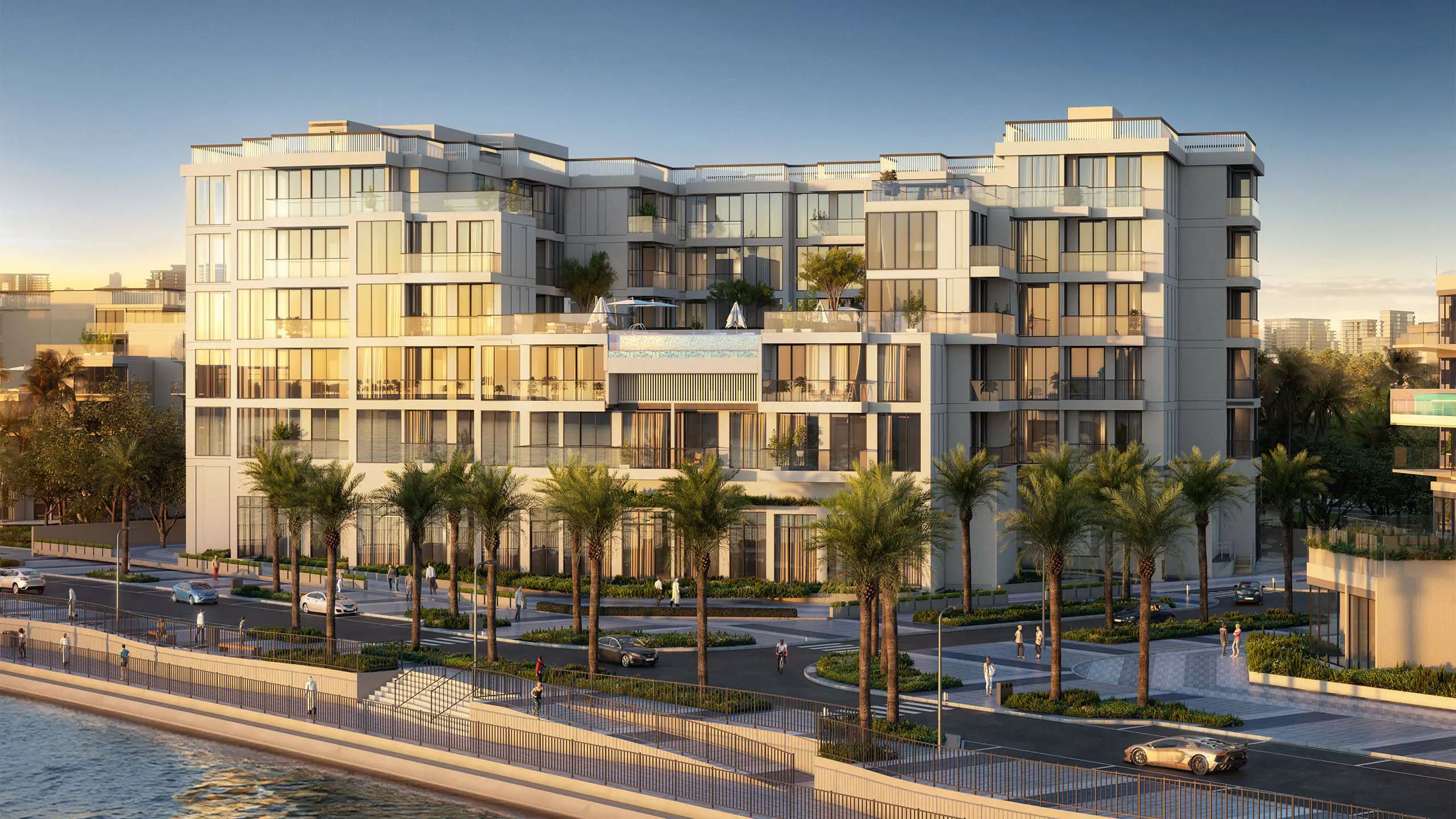 L'Horizon by Elie Saab, the Dar Global branded apartments on Qetaifan Island North, Doha, view 5.