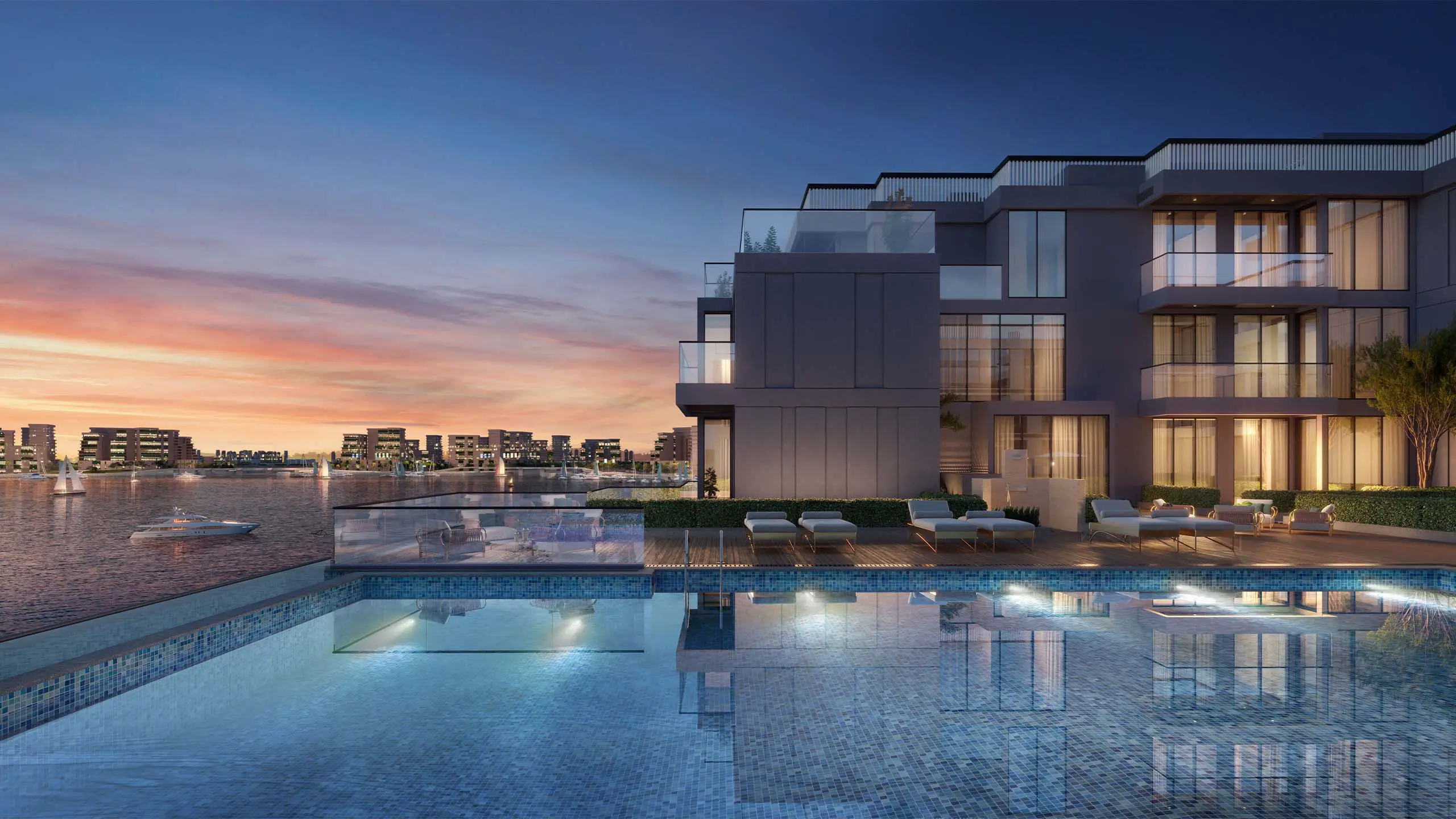L'Horizon by Elie Saab, the Dar Global branded apartments on Qetaifan Island North, Doha, view 6.
