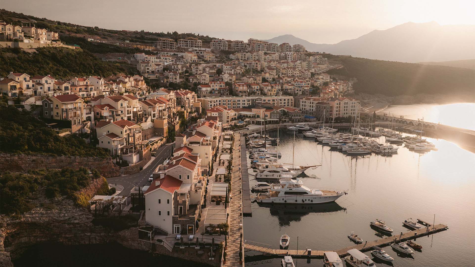 Luštica Bay, the Orascom resort town on the Luštica Peninsula in Montenegro, view 13.