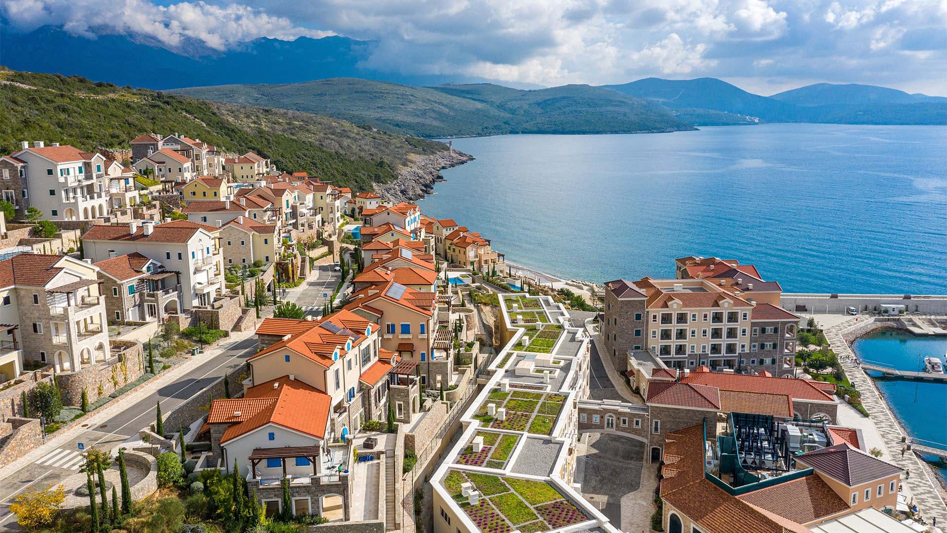Luštica Bay, the Orascom resort town on the Luštica Peninsula in Montenegro, view 21.