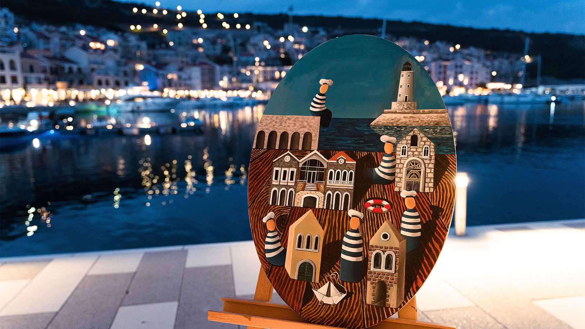 Marina Village, the waterfront neighbourhood at Luštica Bay in Montenegro, view 7.
