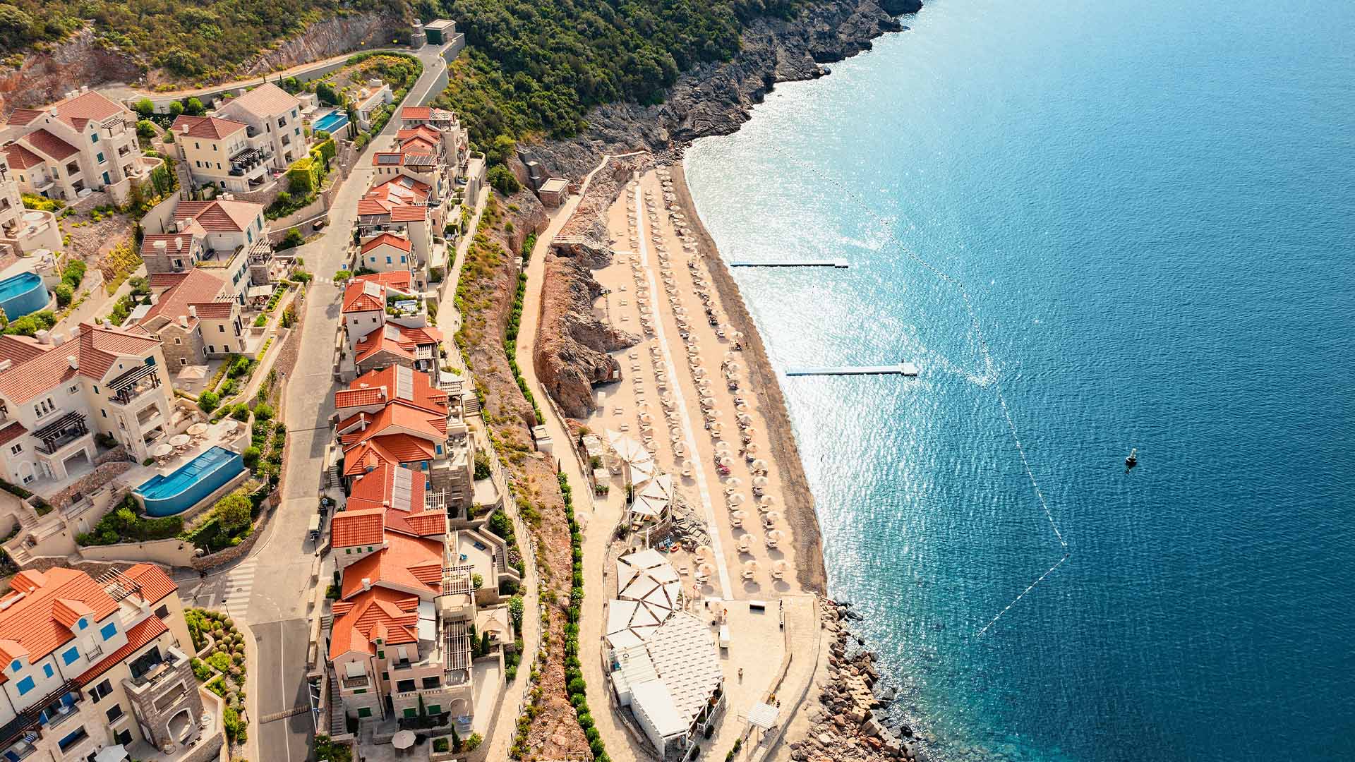 Marina Village, the waterfront neighbourhood at Luštica Bay in Montenegro, view 10.