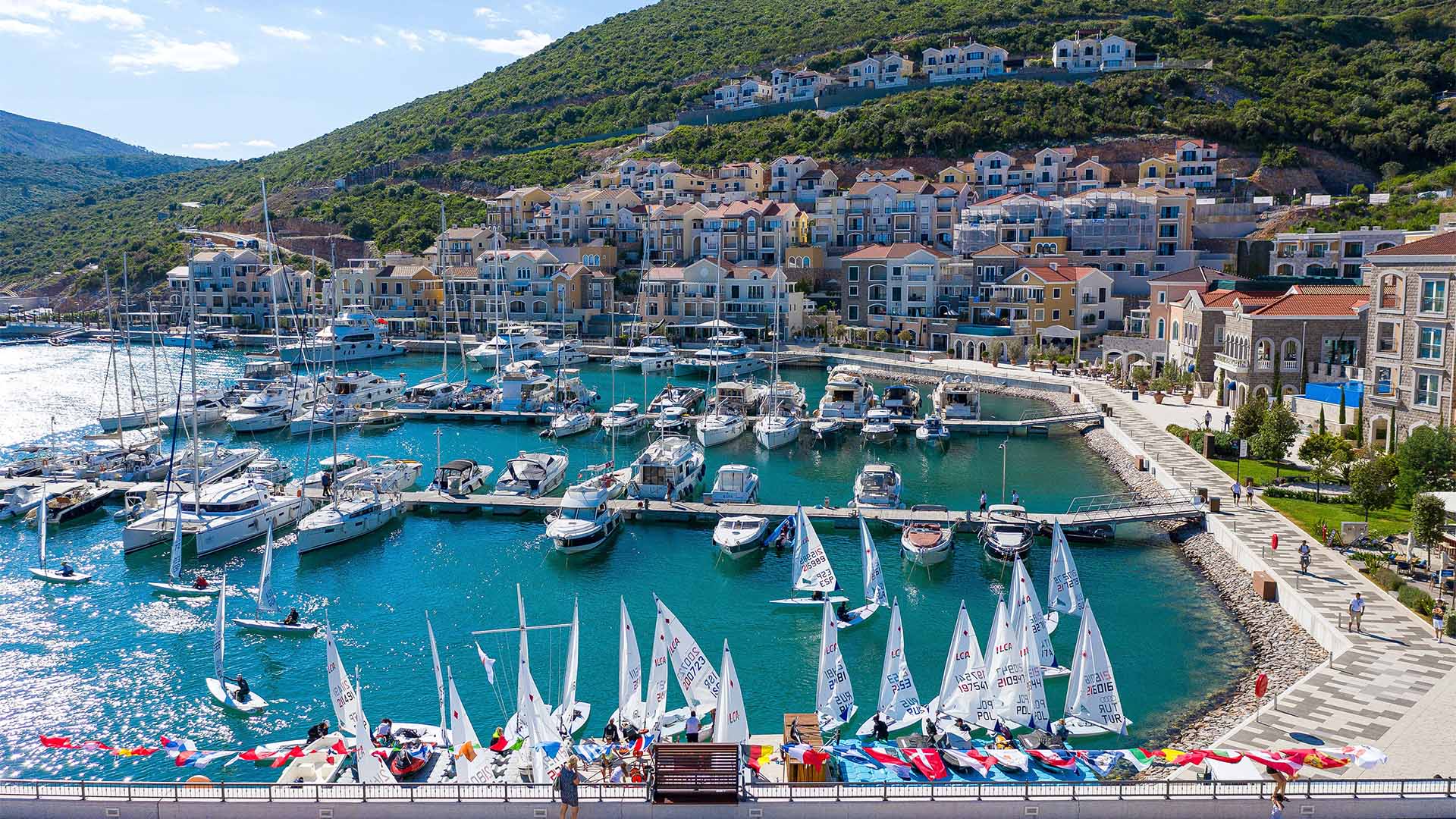 Marina Village, the waterfront neighbourhood at Luštica Bay in Montenegro, view 11.