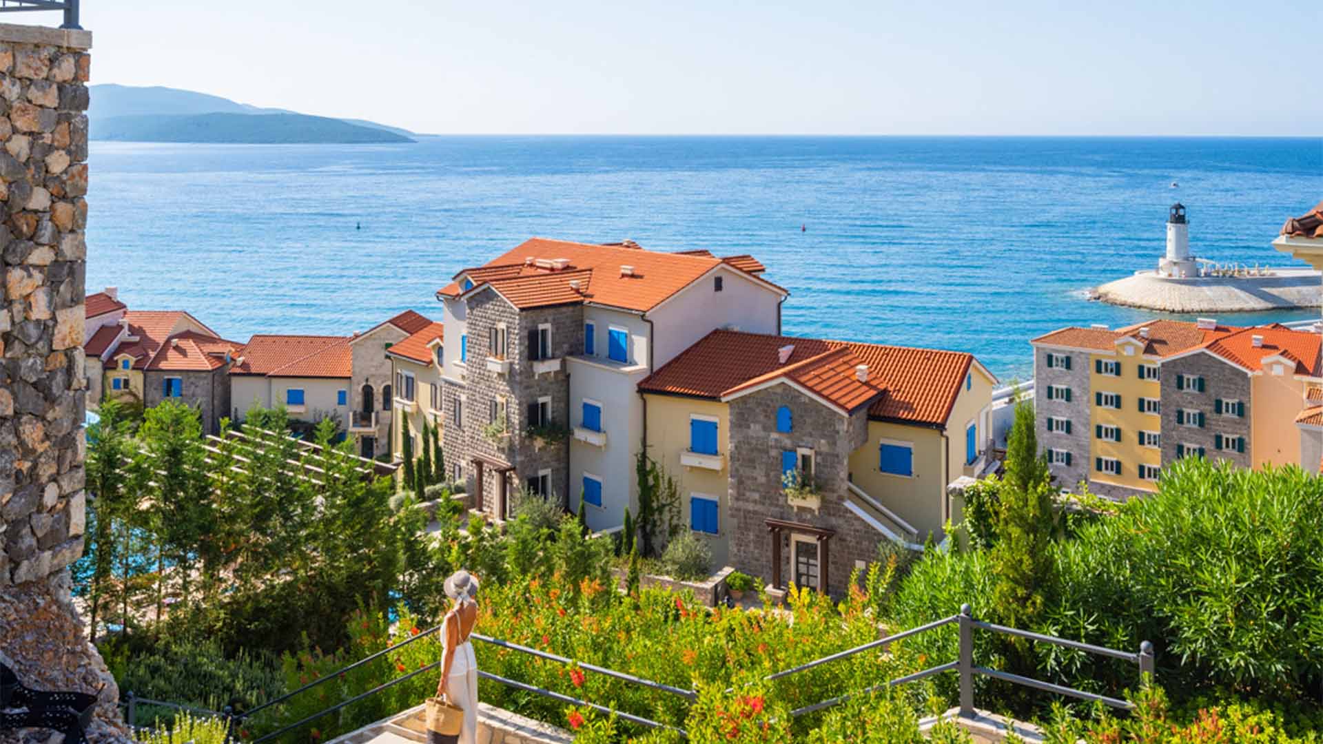 Marina Village, the waterfront neighbourhood at Luštica Bay in Montenegro, view 14.