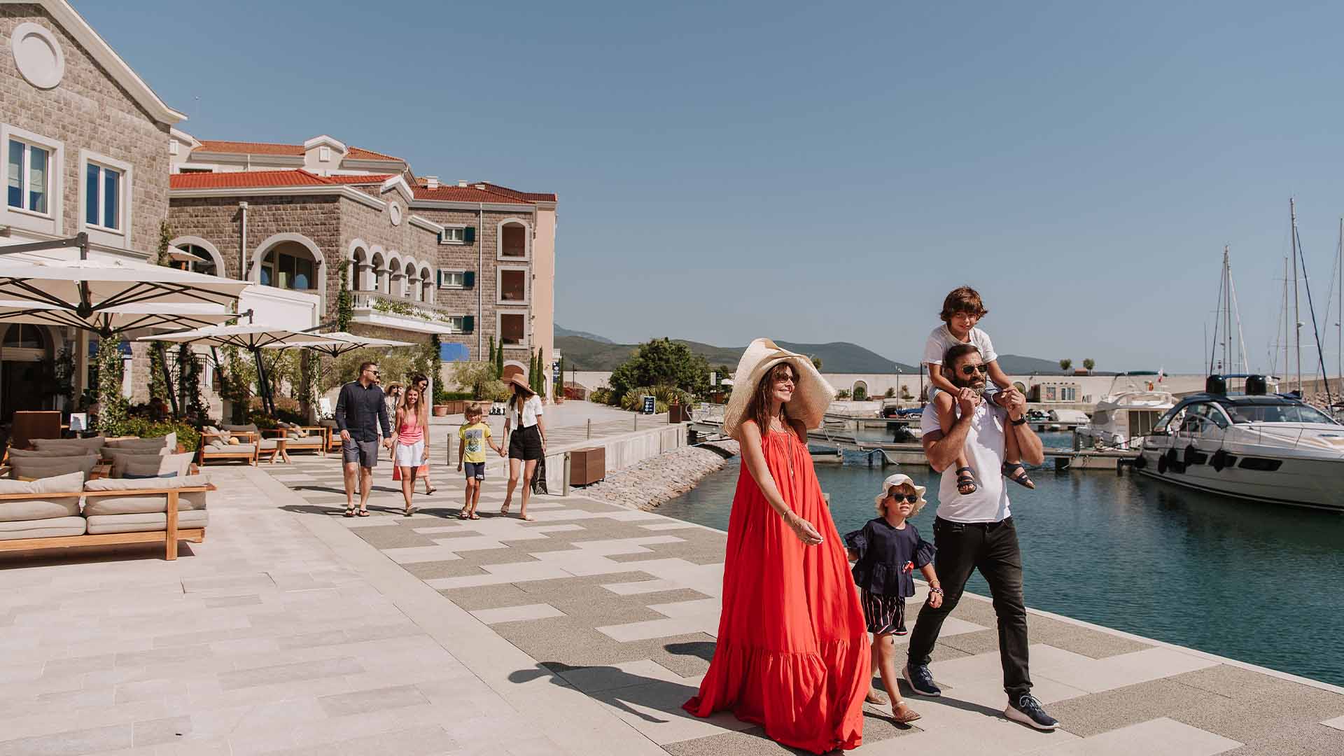 Marina Village, the waterfront neighbourhood at Luštica Bay in Montenegro, view 16.