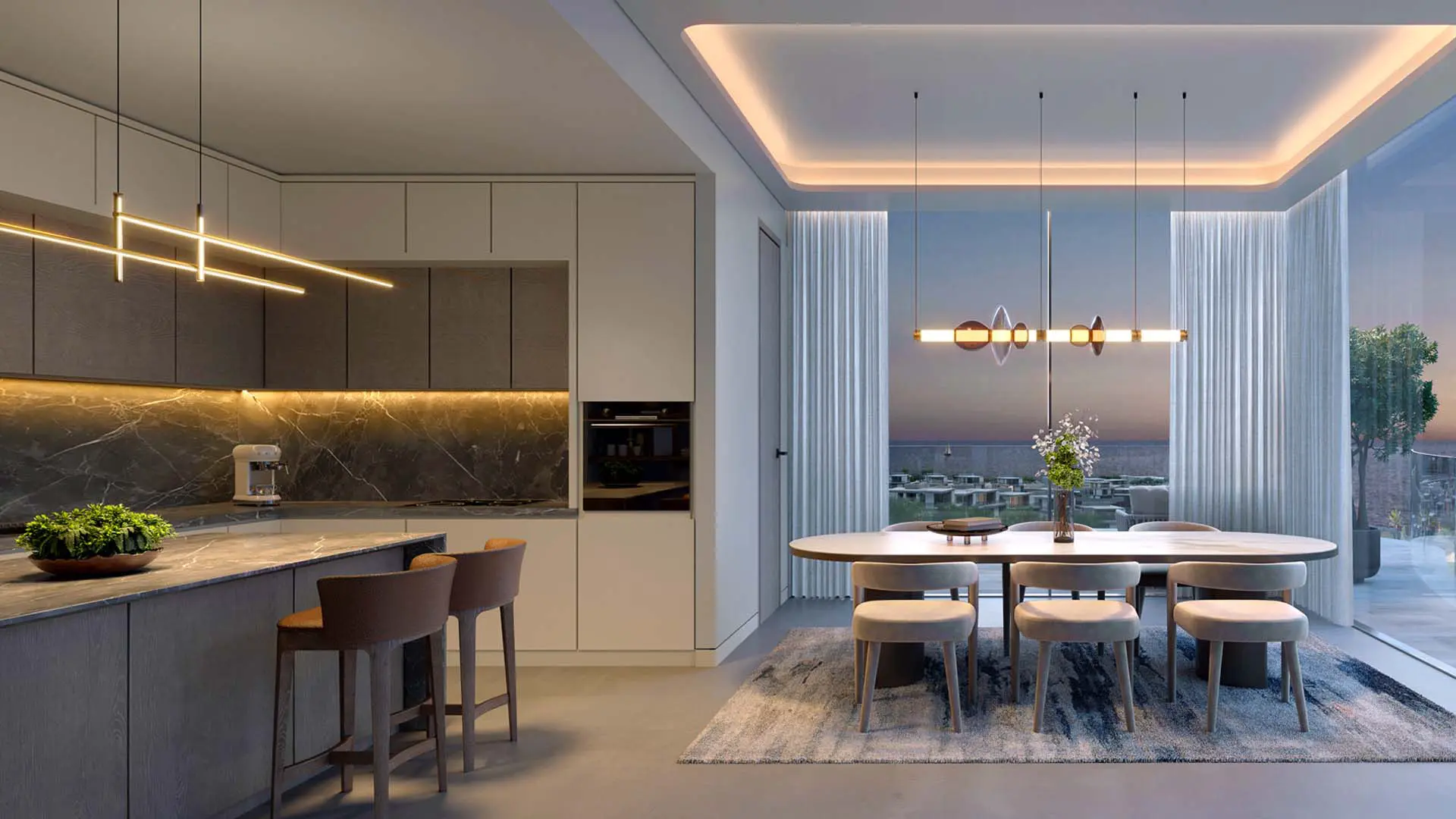 Marriott Residences, AIDA Oman, cliffside apartments at Yiti, Muscat, view 4.