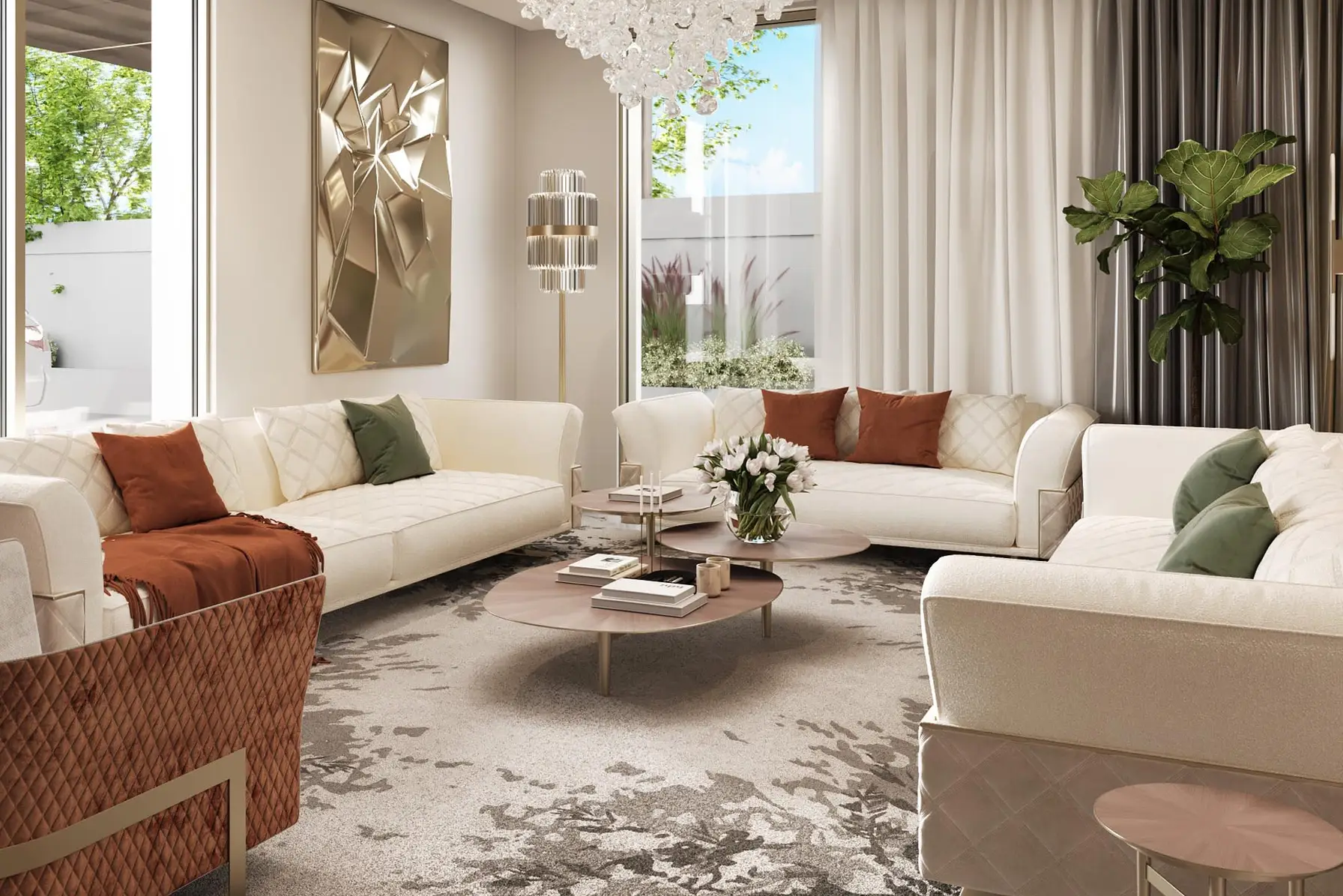 A principal living space.