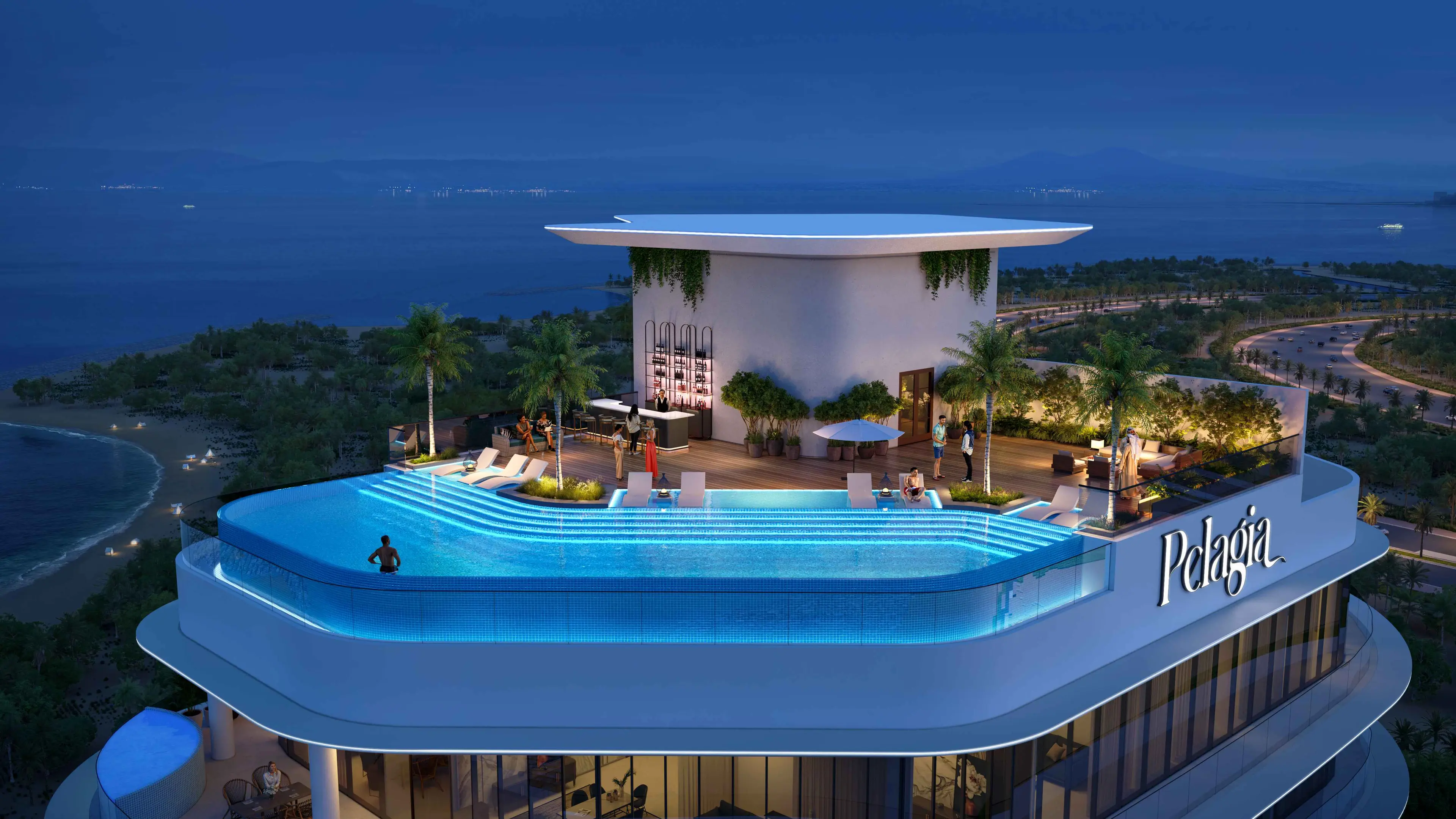 Pelagia by BNW Developments on Al Marjan Island, Ras Al Khaimah, view 11.