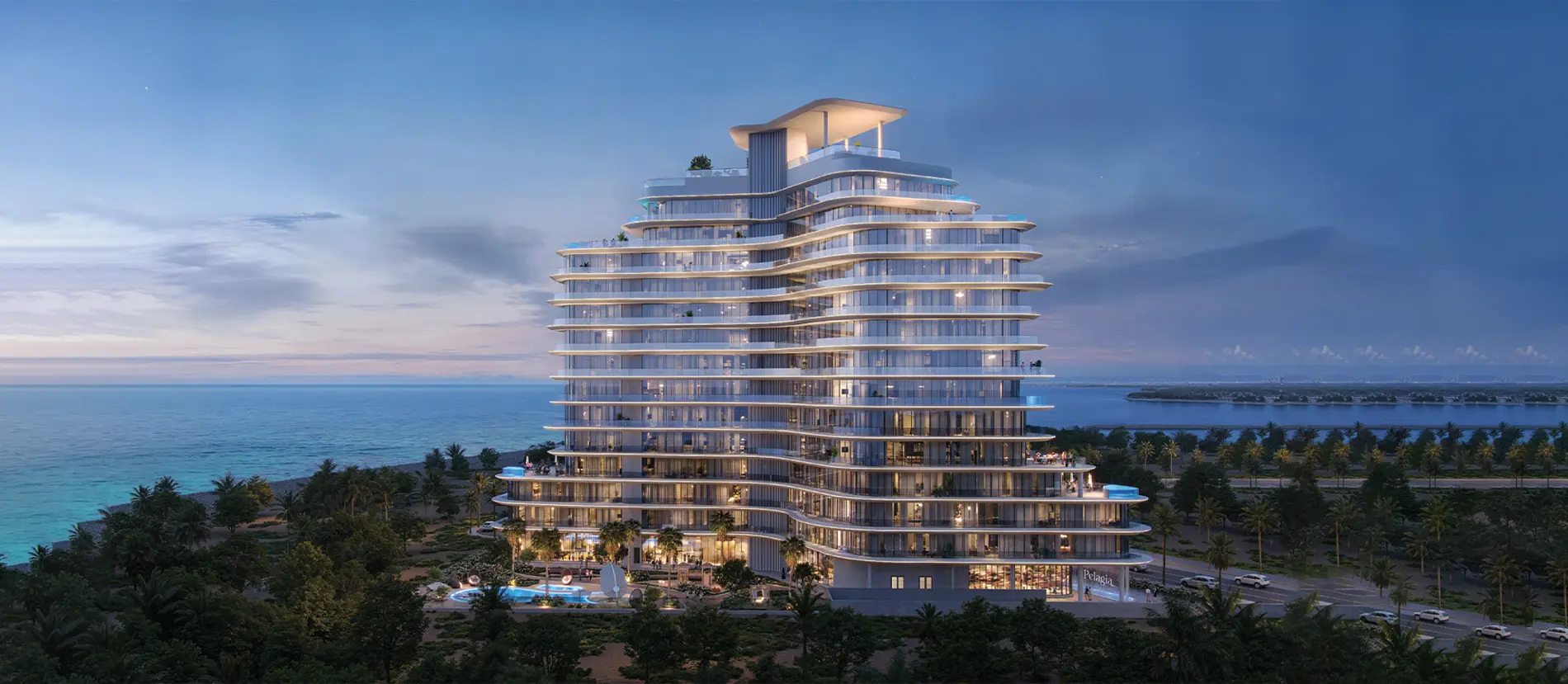 Pelagia by BNW Developments on Al Marjan Island, Ras Al Khaimah.