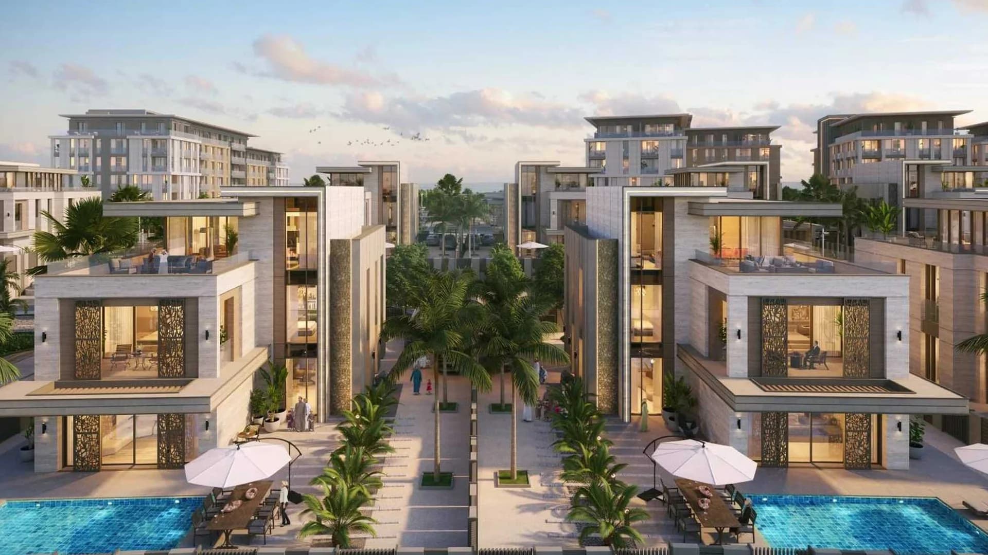 Sarooj Oasis homes in Sultan Haitham City, Muscat, Oman.