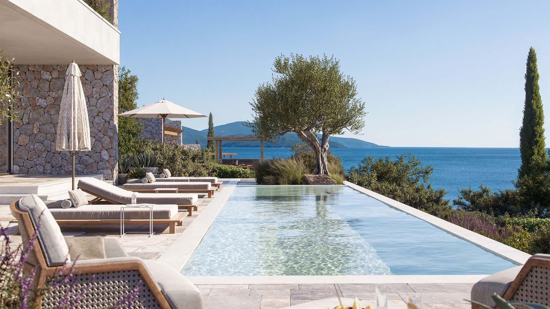 The Peaks, the golf neighbourhood at Luštica Bay in Montenegro, view 9.