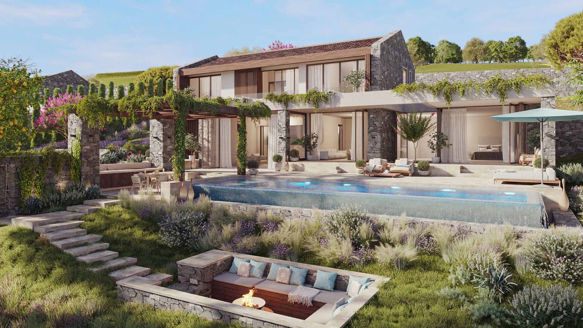 The Peaks, the golf neighbourhood at Luštica Bay in Montenegro, view 16.