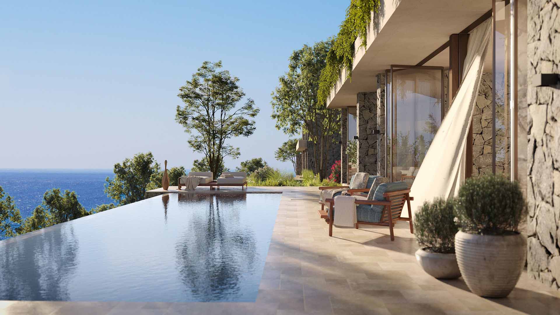 The Peaks, the golf neighbourhood at Luštica Bay in Montenegro, view 17.