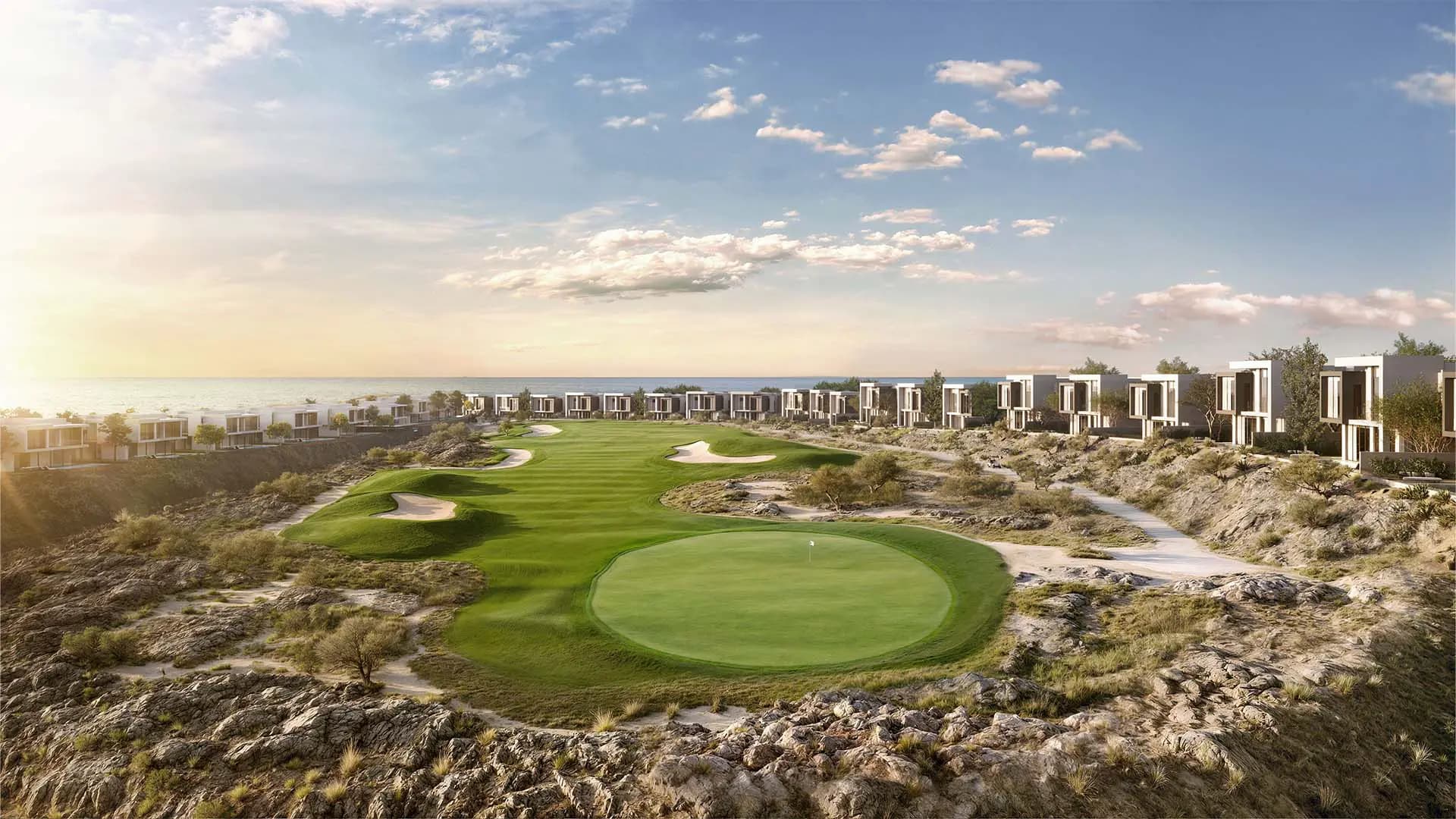 Trump Golf Villas, AIDA Oman, course-fronting villas at Yiti, Muscat, view 8.