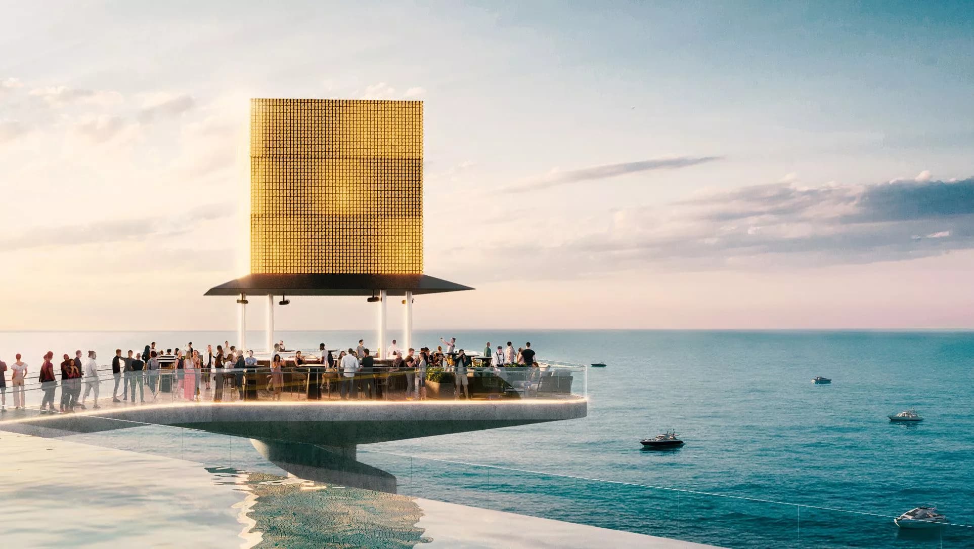 Trump International Hotel, Oman, the cliff-top resort at AIDA, Muscat, view 5.