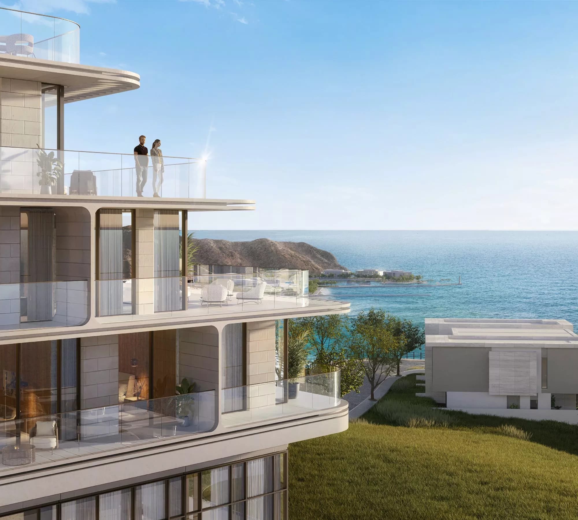 Trump International Hotel, Oman, the cliff-top resort at AIDA, Muscat, view 8.