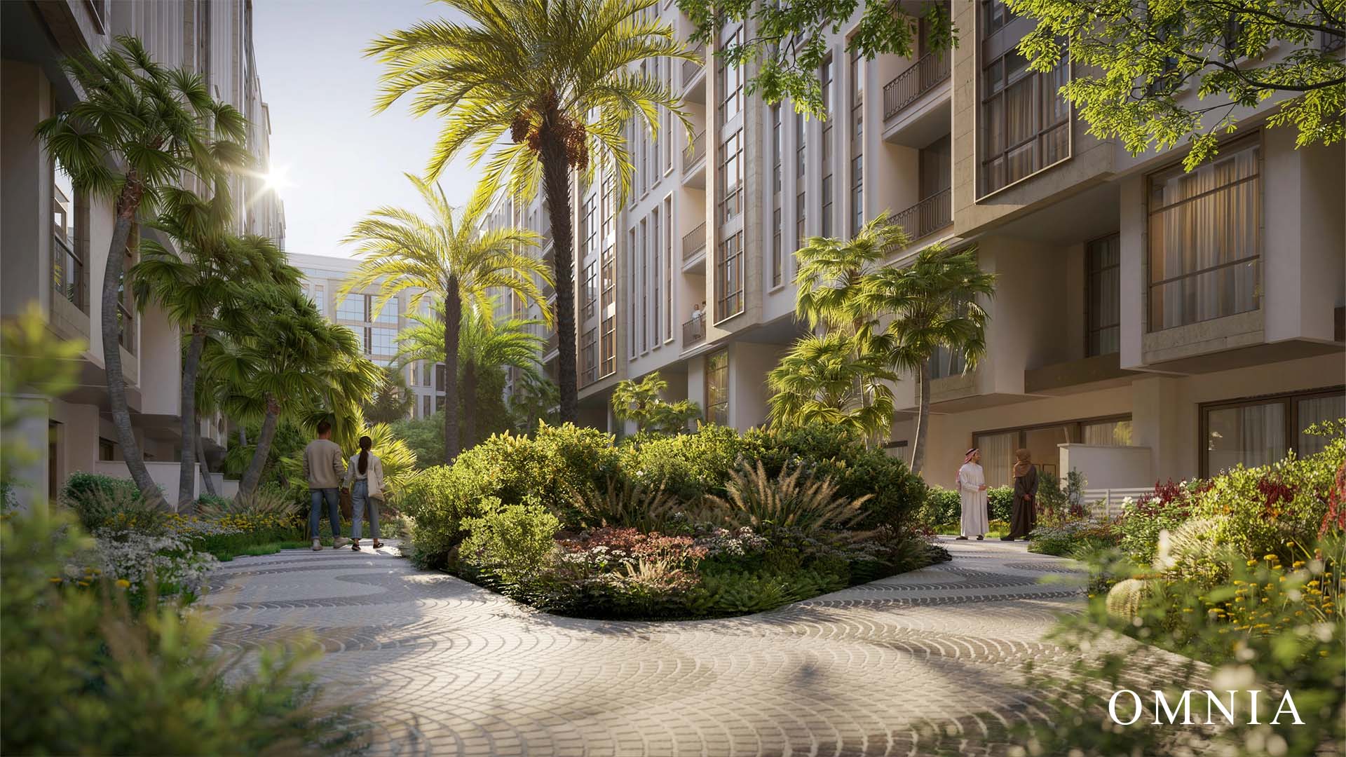Trump Plaza, the landmark precinct inside Amaya in Jeddah, view 5.