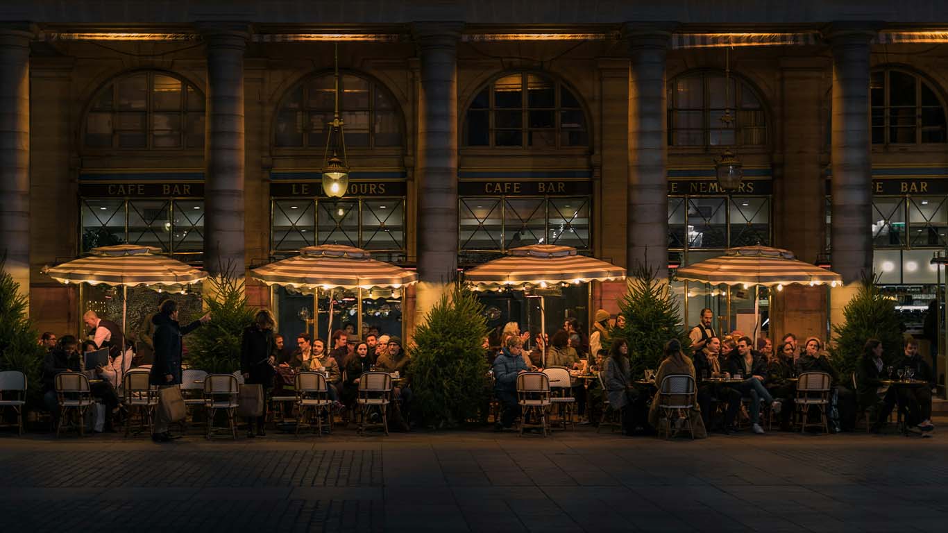 A multi-course Michelin-starred tasting menu plated at a fine dining restaurant