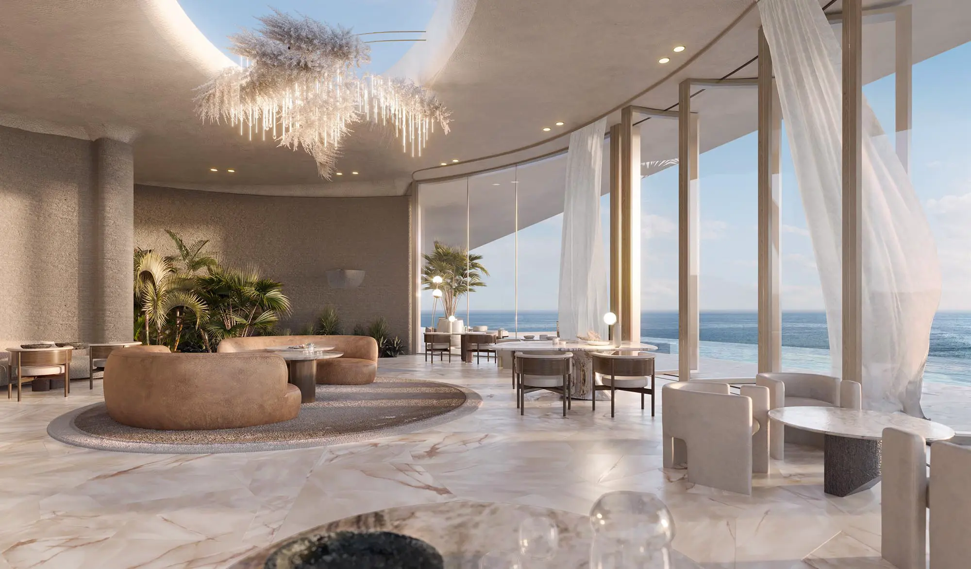 A lounge to the sea