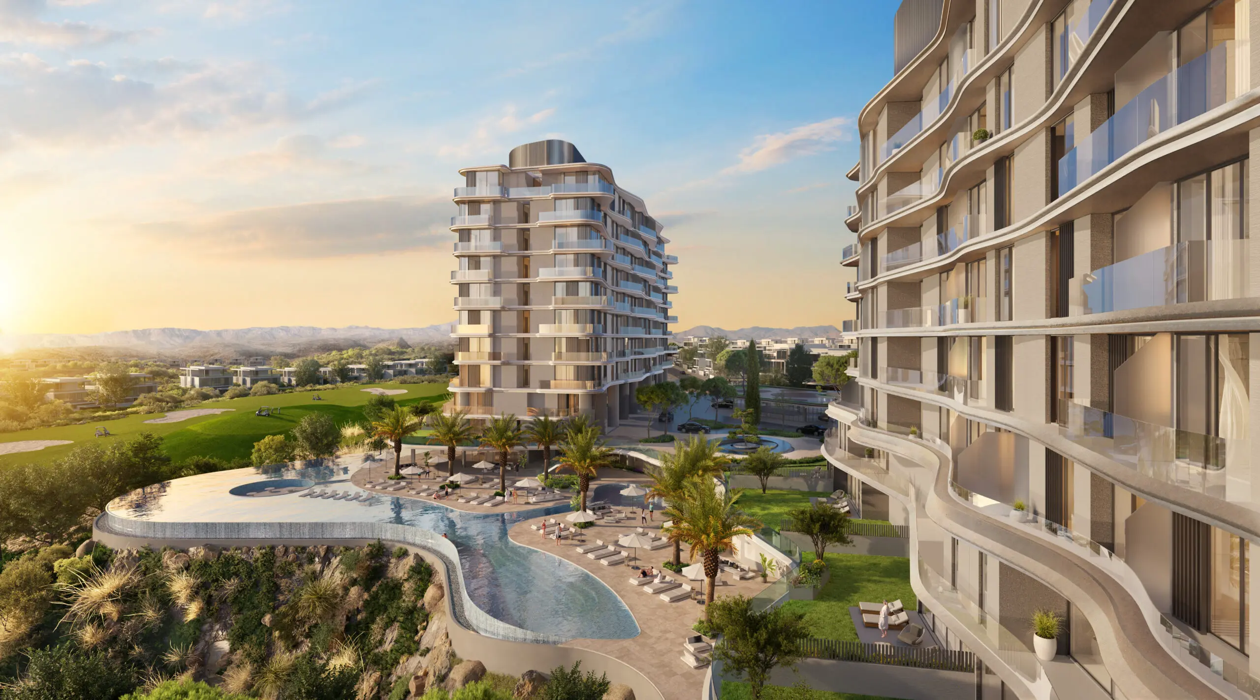 The Great Escape 2, apartments at AIDA, Yiti, Muscat, view 1.