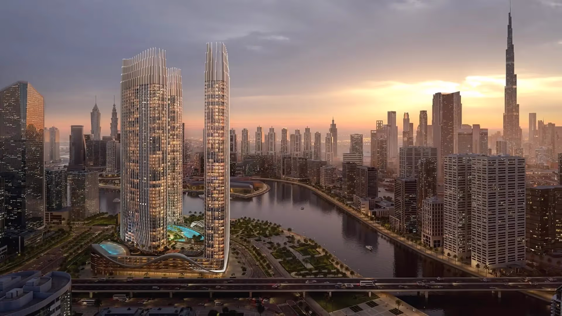 Binghatti Skyrise by Binghatti in Business Bay, Dubai, view 1.