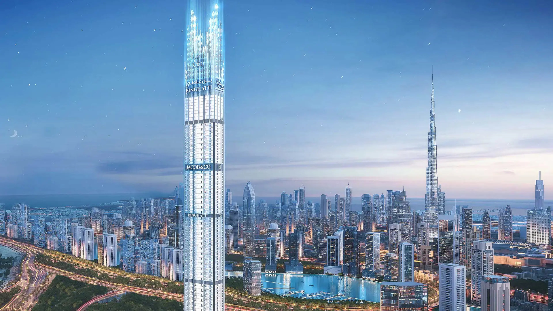 Burj Binghatti Jacob & Co Residences by Binghatti in Business Bay, Dubai, view 1.
