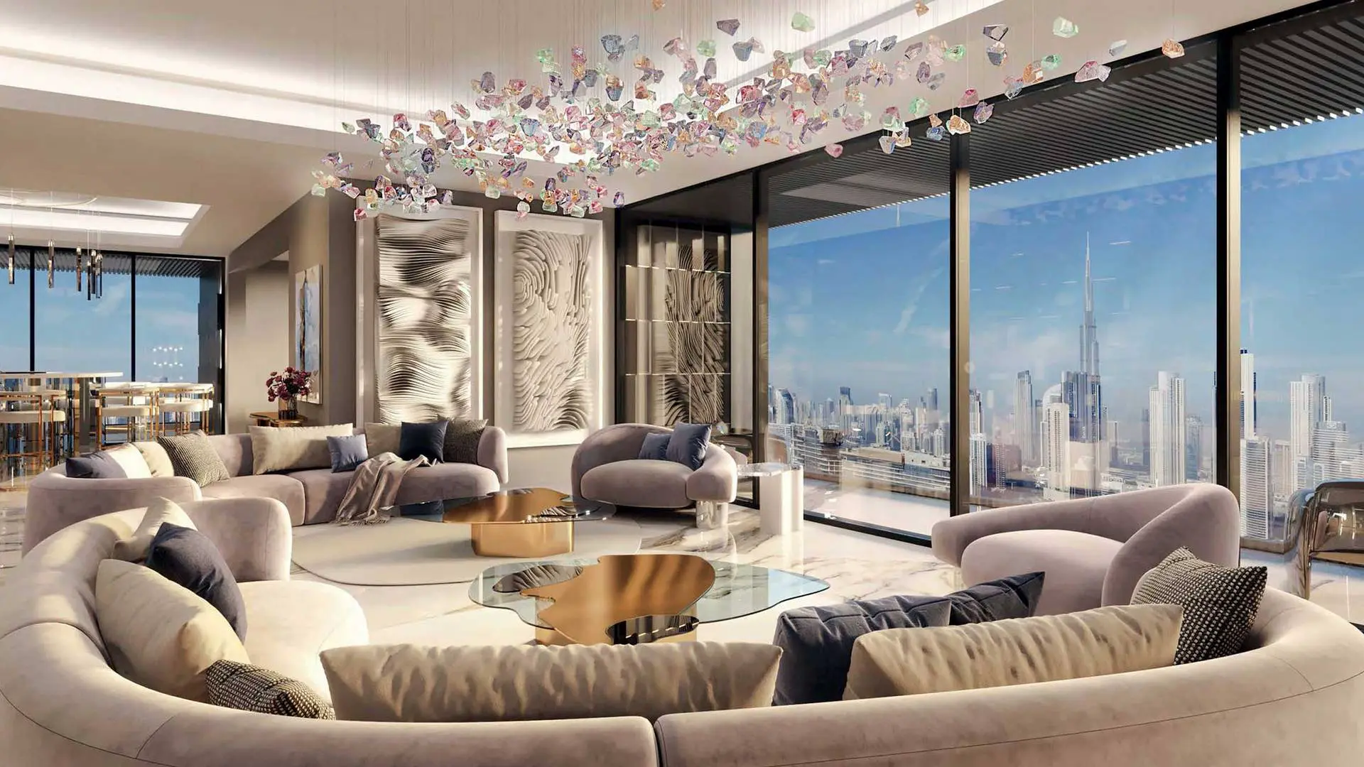The living room
