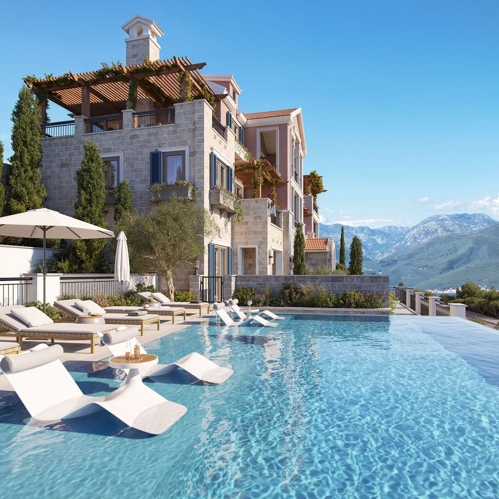 Horizon, the hillside neighbourhood at Luštica Bay in Montenegro.