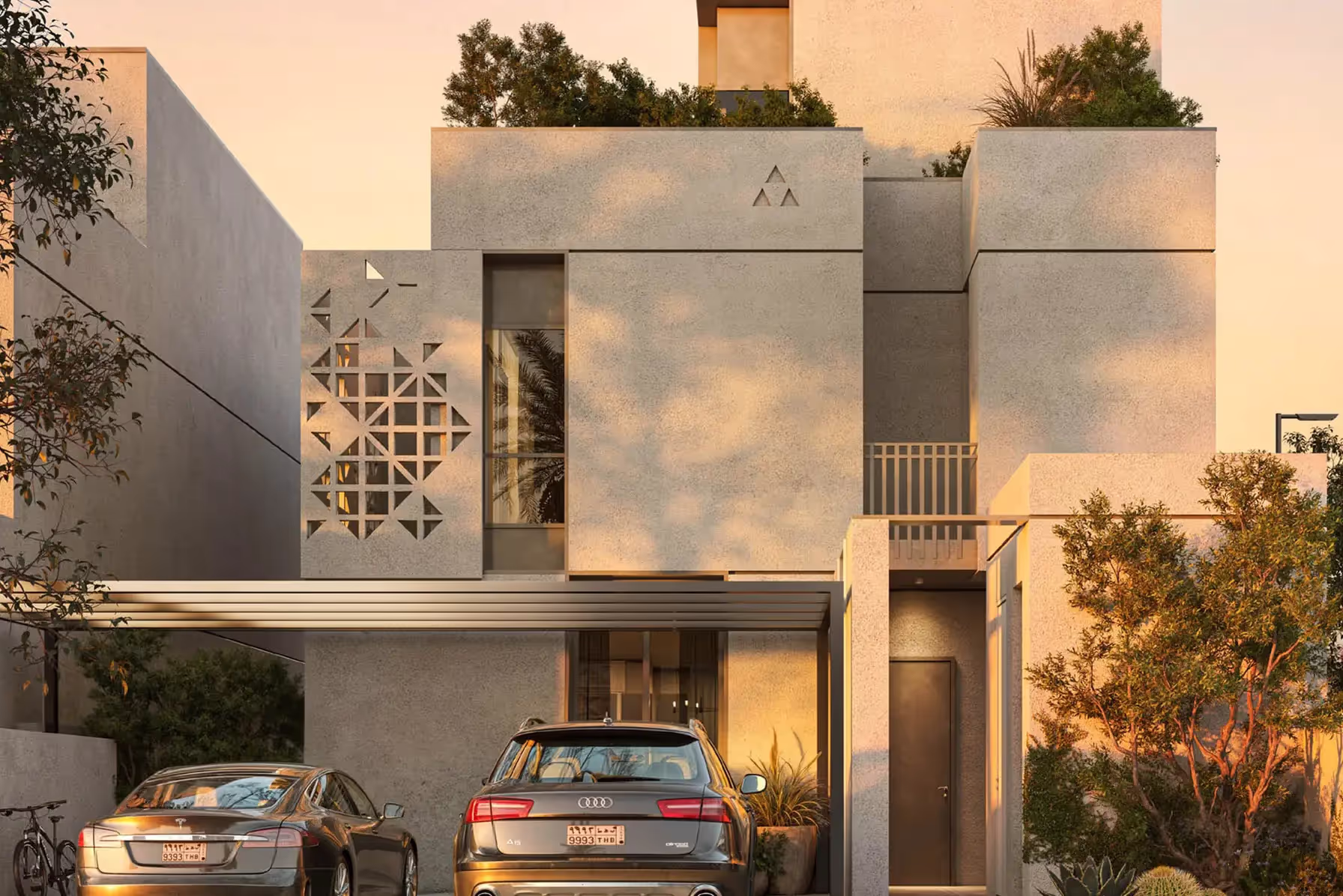 Neptune Interiors by Mouawad, five-bedroom villas by Dar Global in Sedra, Riyadh.